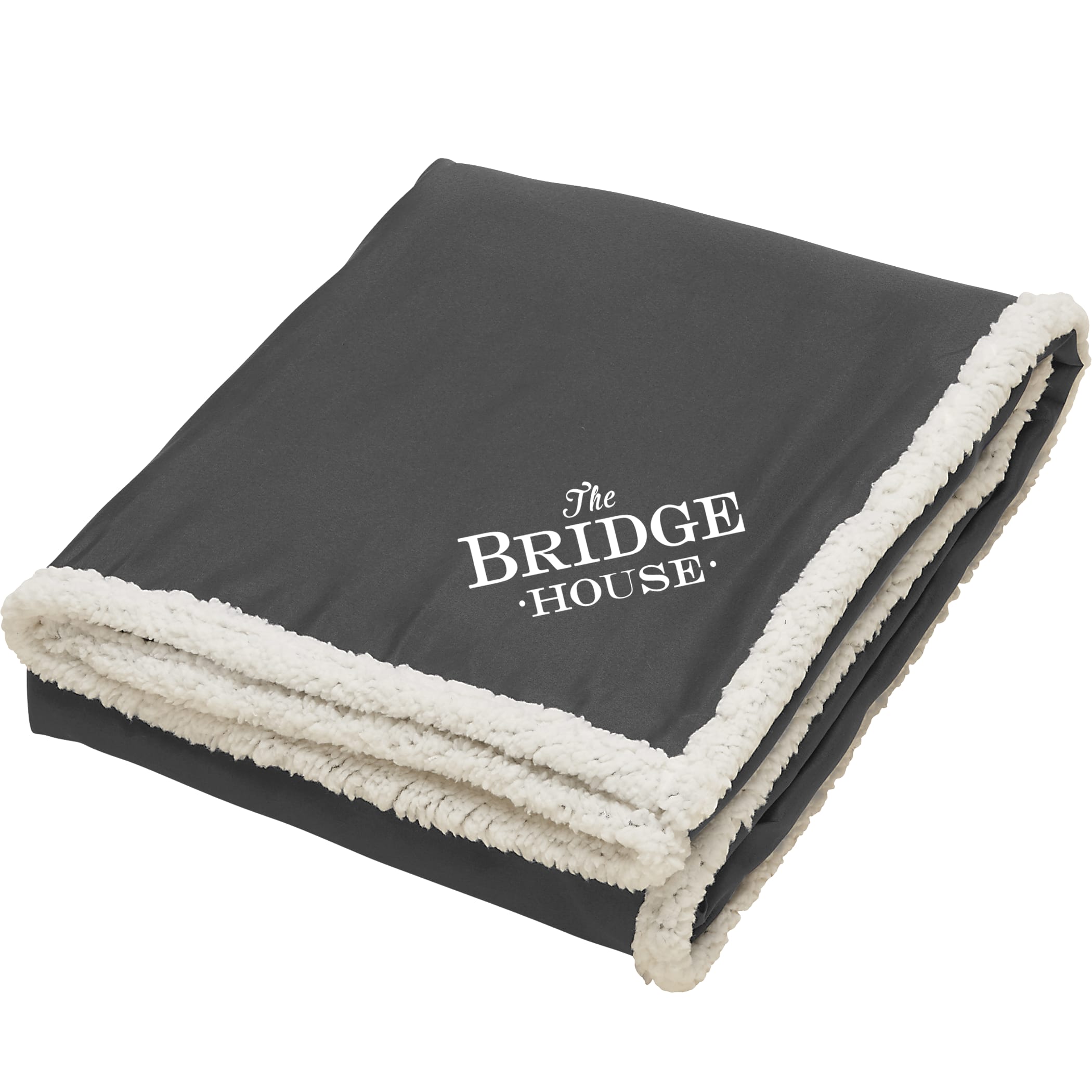 Picture of Super Soft Large Fleece Sherpa Blanket - 50'' x 60'' Unfolded