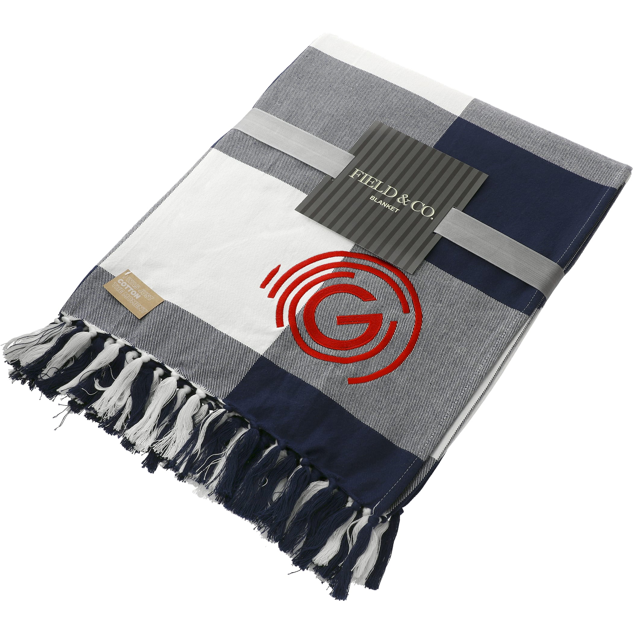 Picture of Field & Co.® 100% Organic Cotton Check Throw Blanket