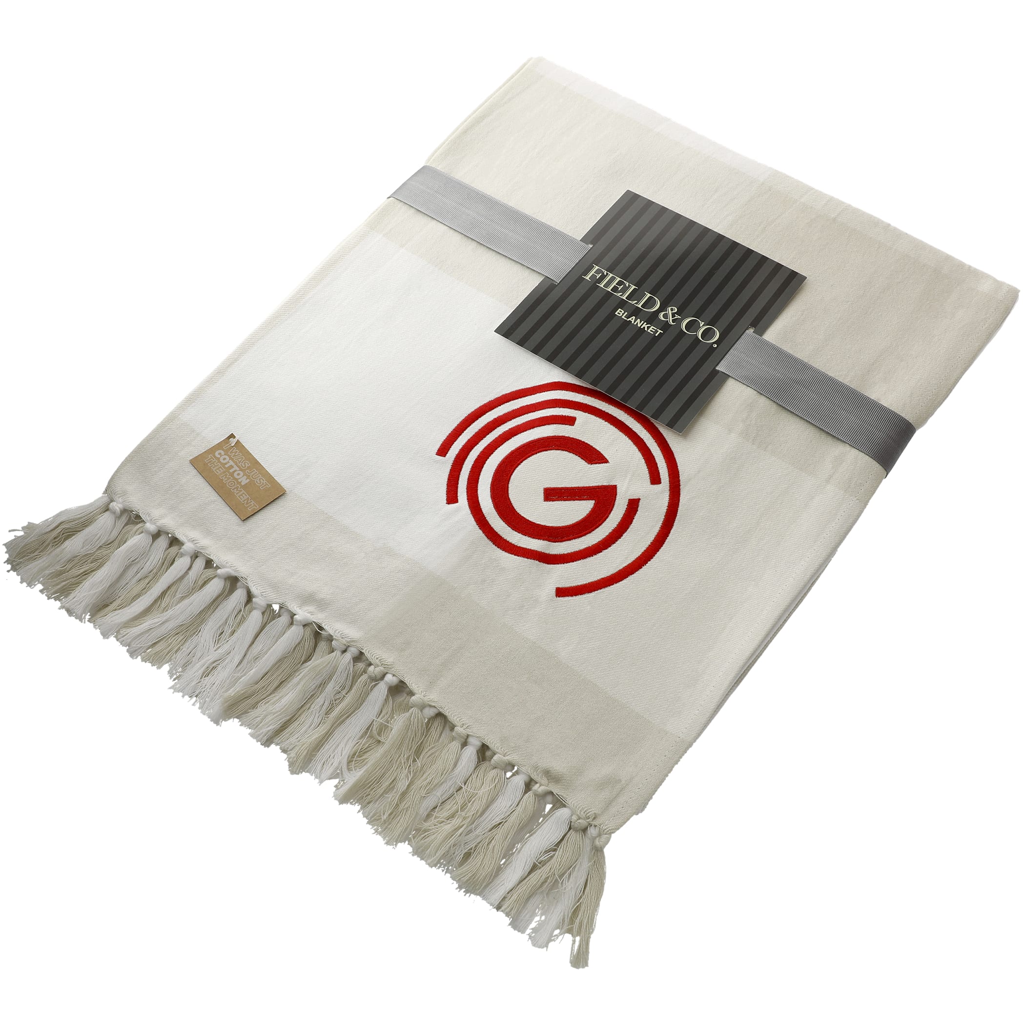 Picture of Field & Co.® 100% Organic Cotton Check Throw Blanket
