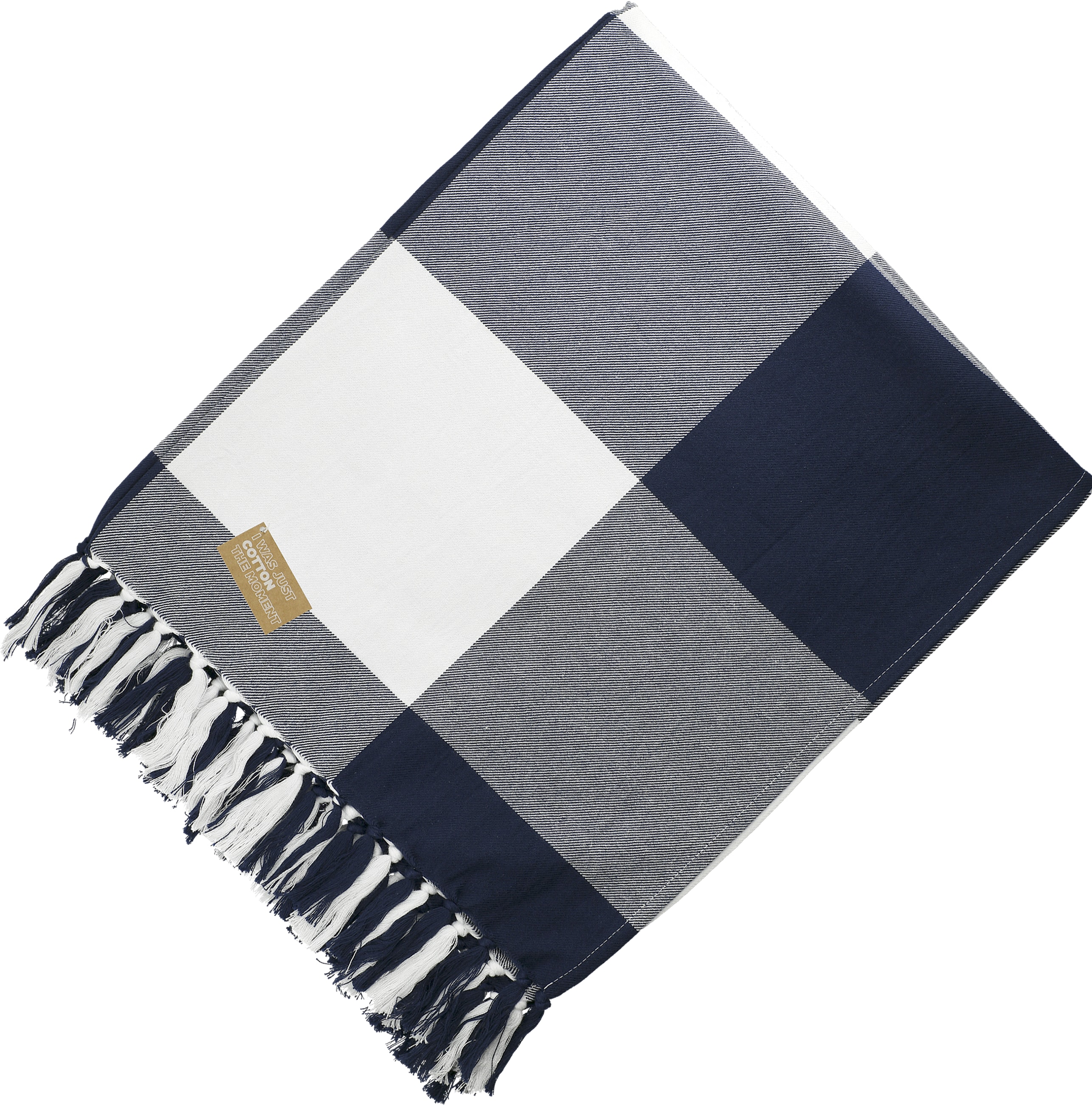 Picture of Field & Co.® 100% Organic Cotton Check Throw Blanket