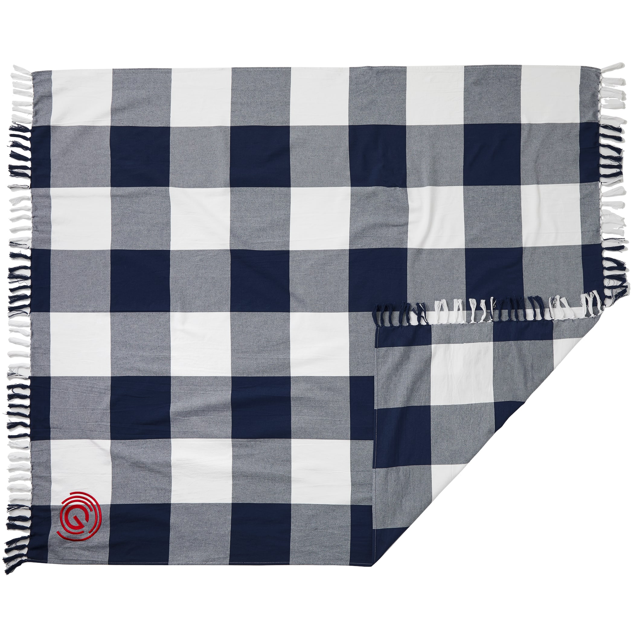 Picture of Field & Co.® 100% Organic Cotton Check Throw Blanket