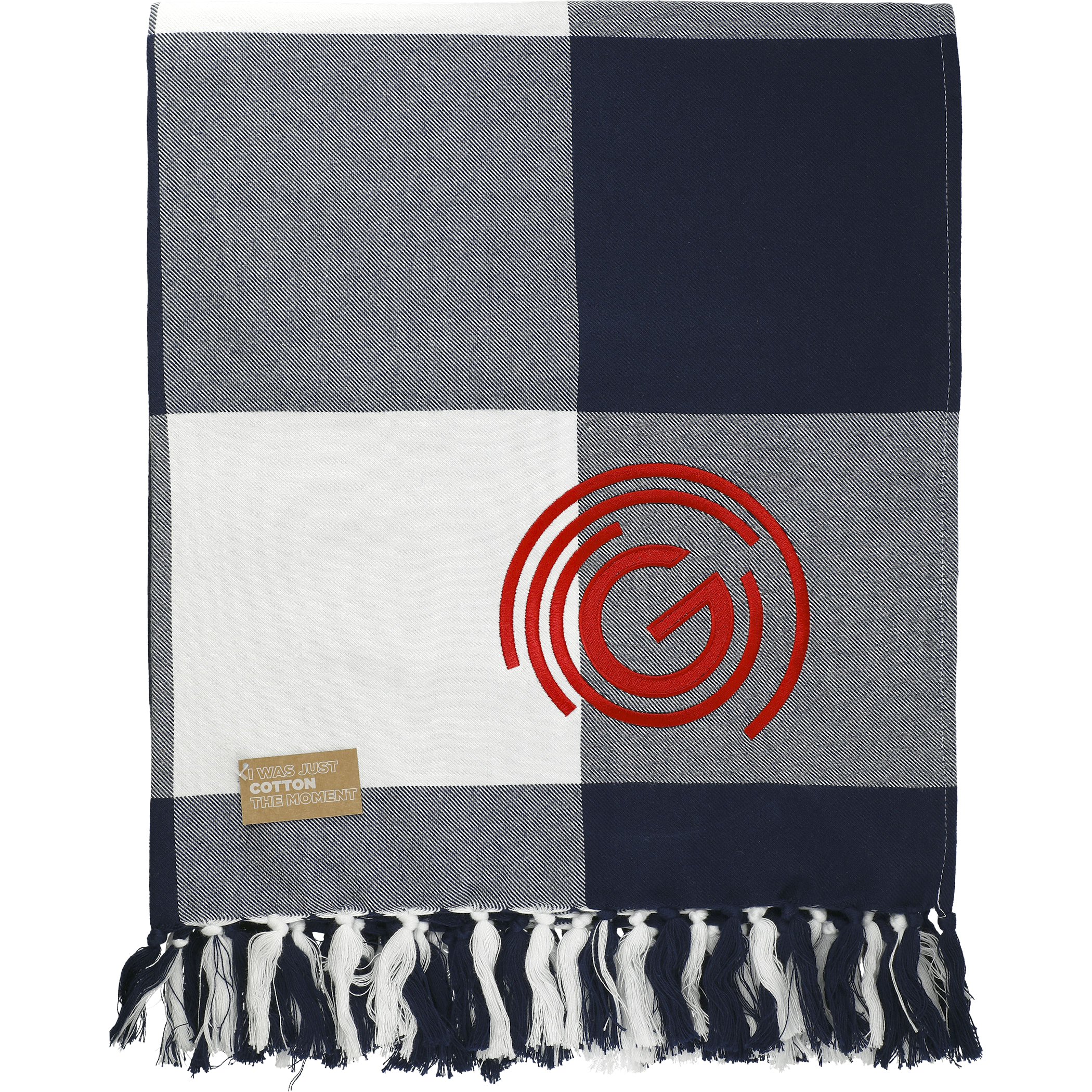 Picture of Field & Co.® 100% Organic Cotton Check Throw Blanket