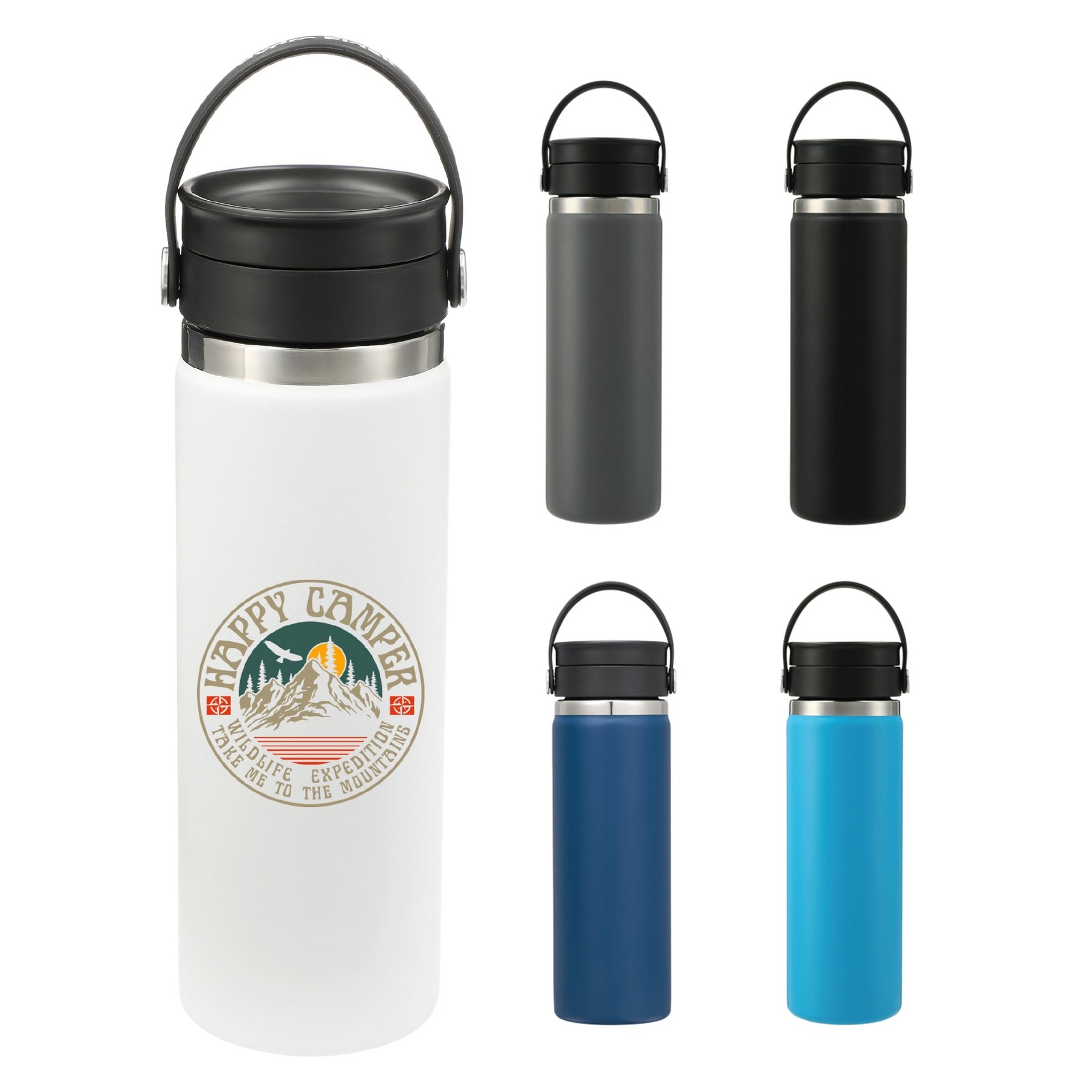 Picture of Hydro Flask® Wide Mouth 20 oz Bottle with Flex Sip Lid™