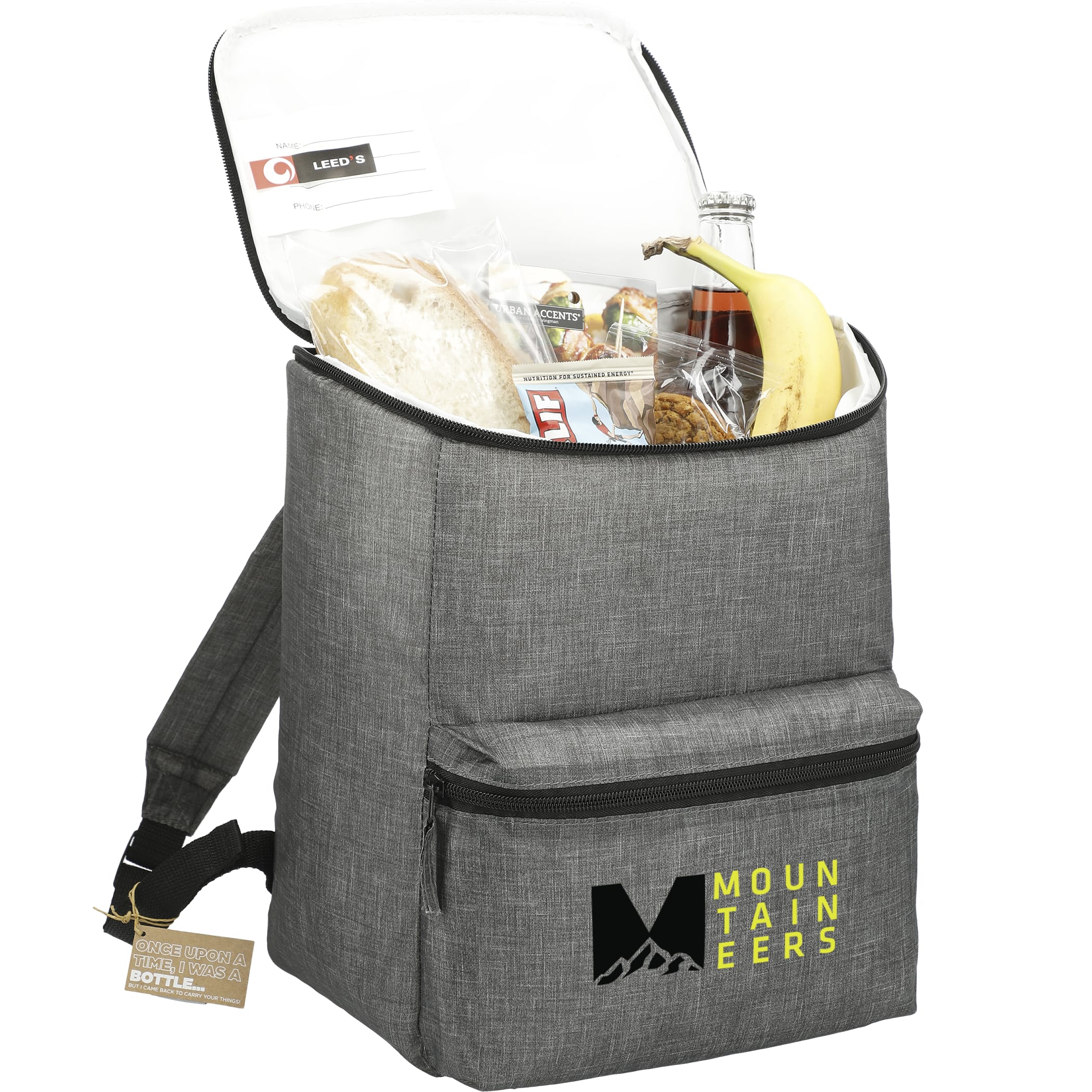Picture of Excursion rPET Constructed Adjustable 20 Can Backpack Cooler