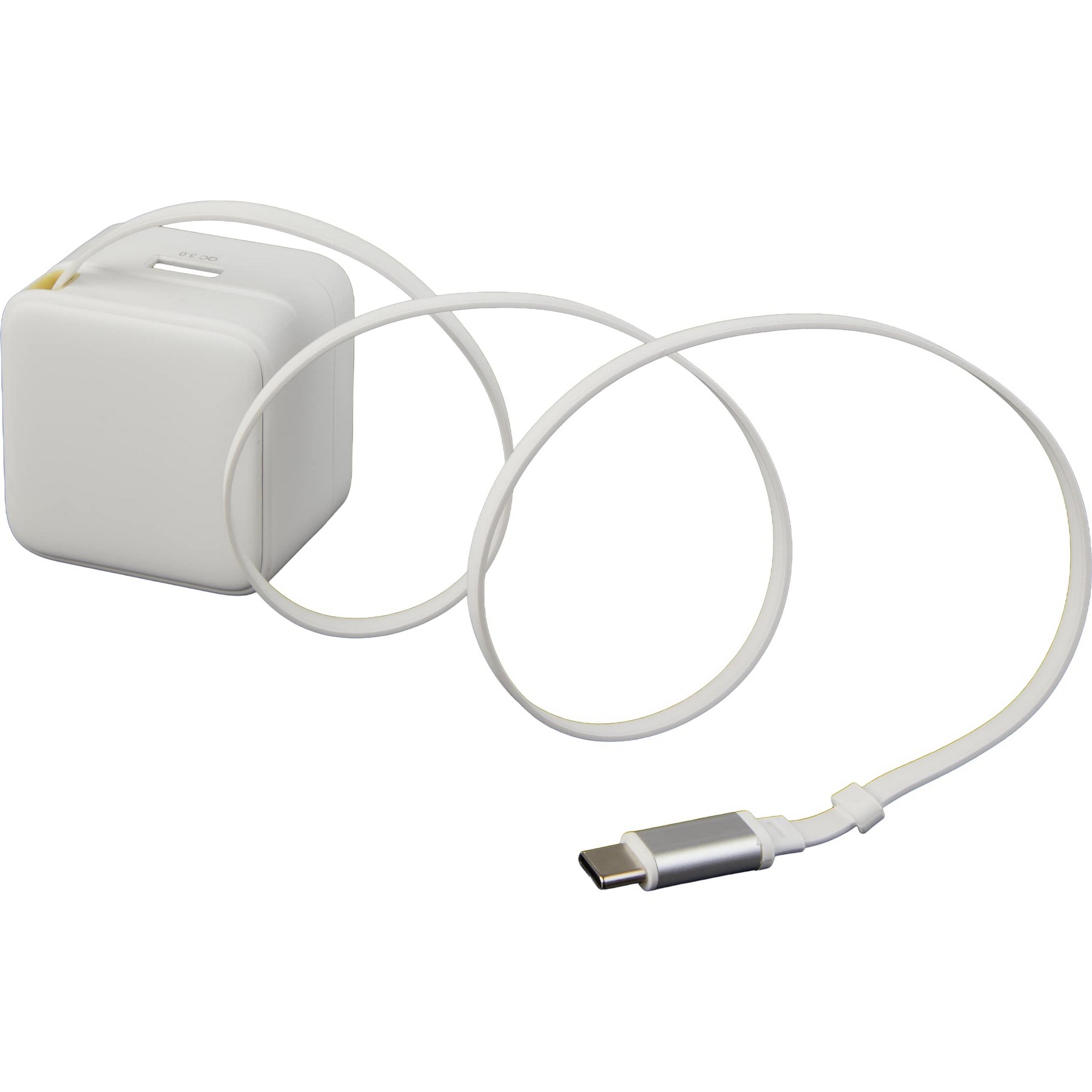 Picture of ETL Listed 20W Wall Charger with Retractable Cable
