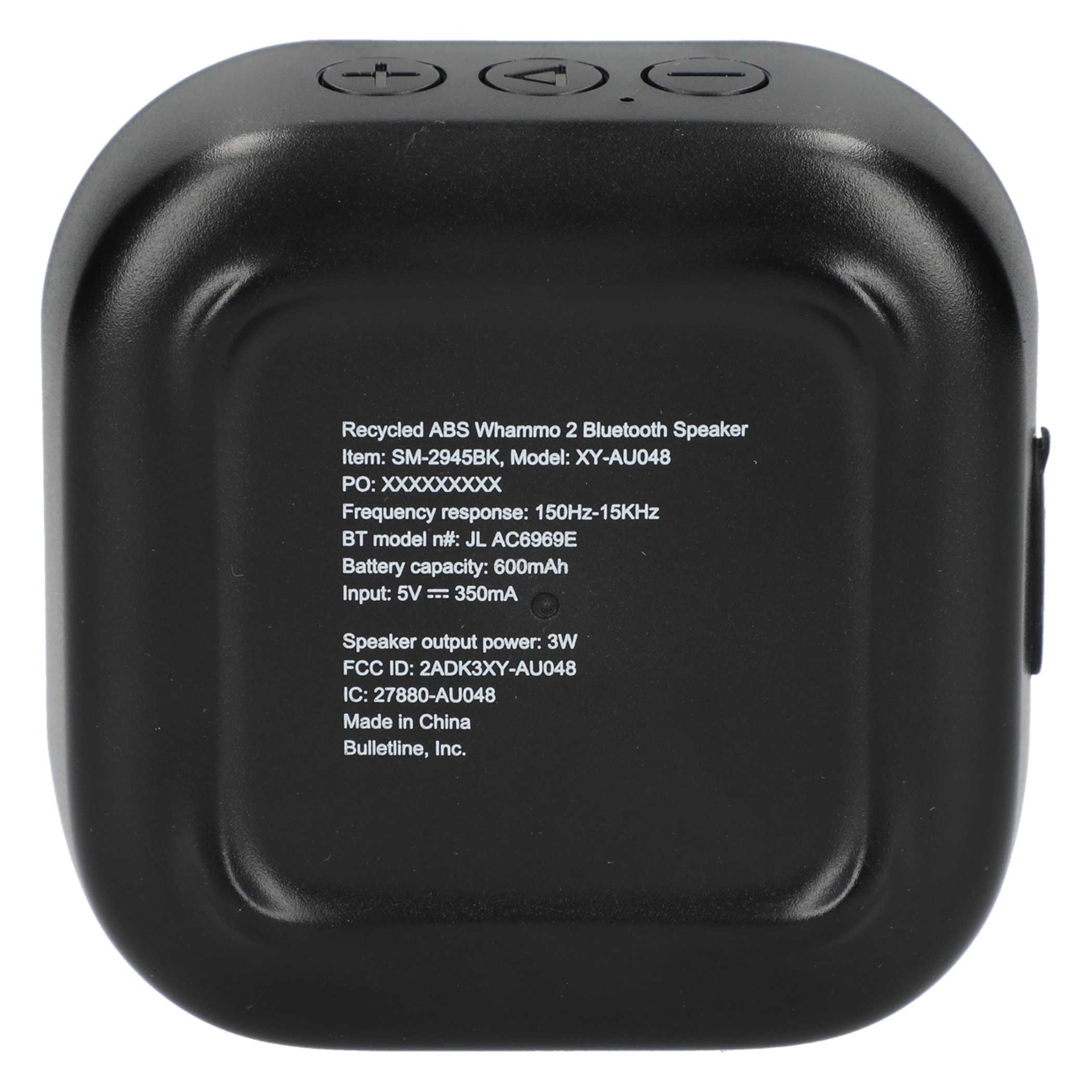 Picture of Recycled ABS Whammo 2 Bluetooth Speaker