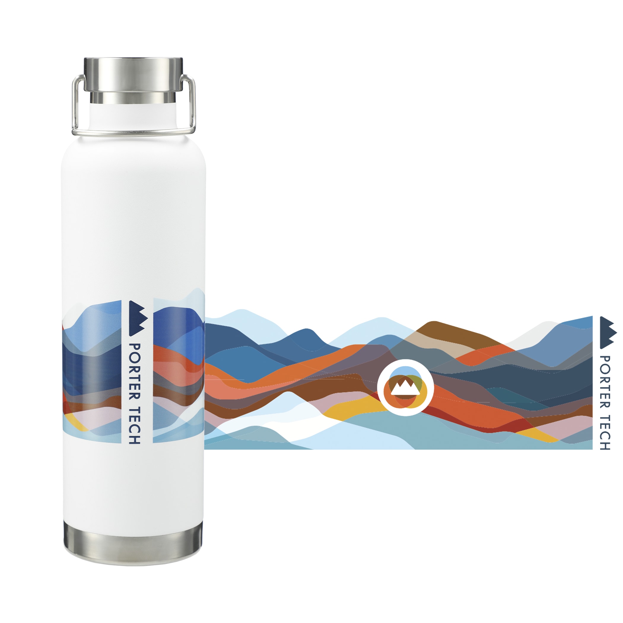 Picture of Thor Copper Vacuum Insulated Bottle 32oz