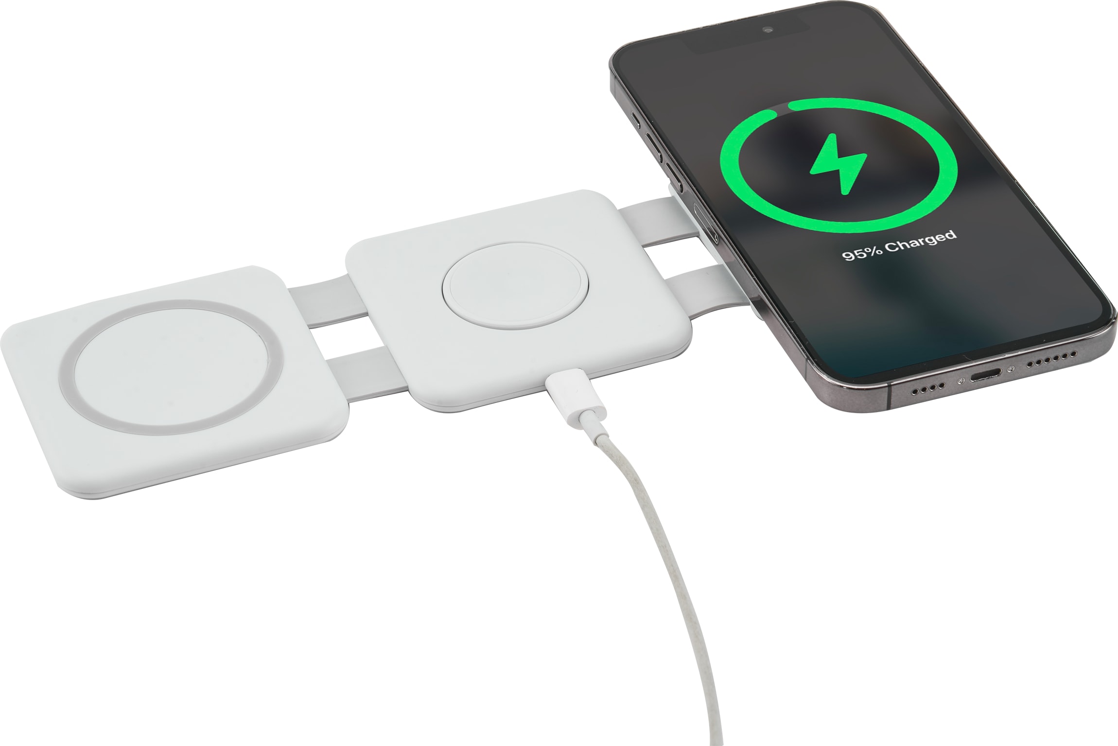 Picture of 3-in-1 Power Fold 15W MagClick™ Wireless Chargers