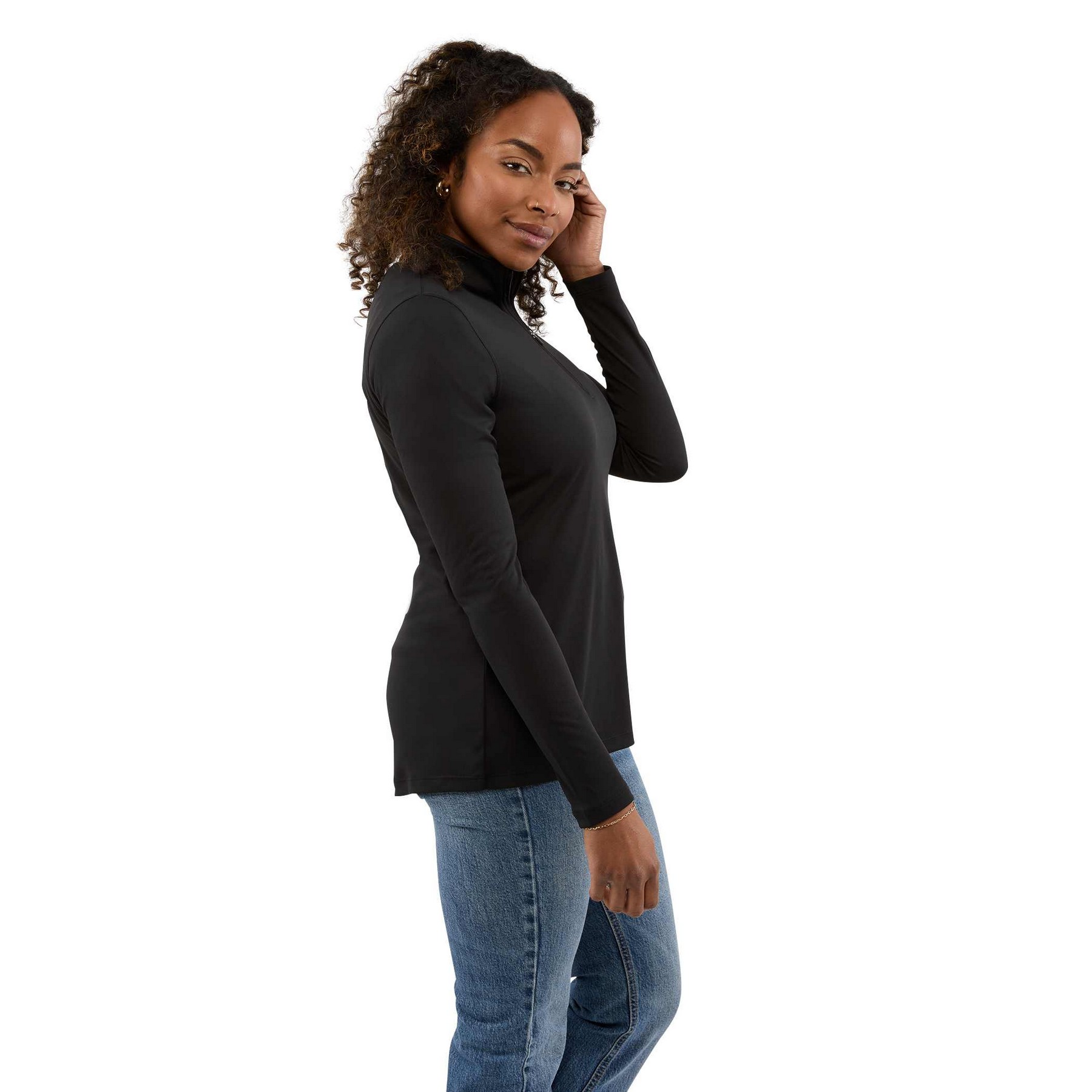 Picture of DARA Women's Recycled Tech Quarter Zip