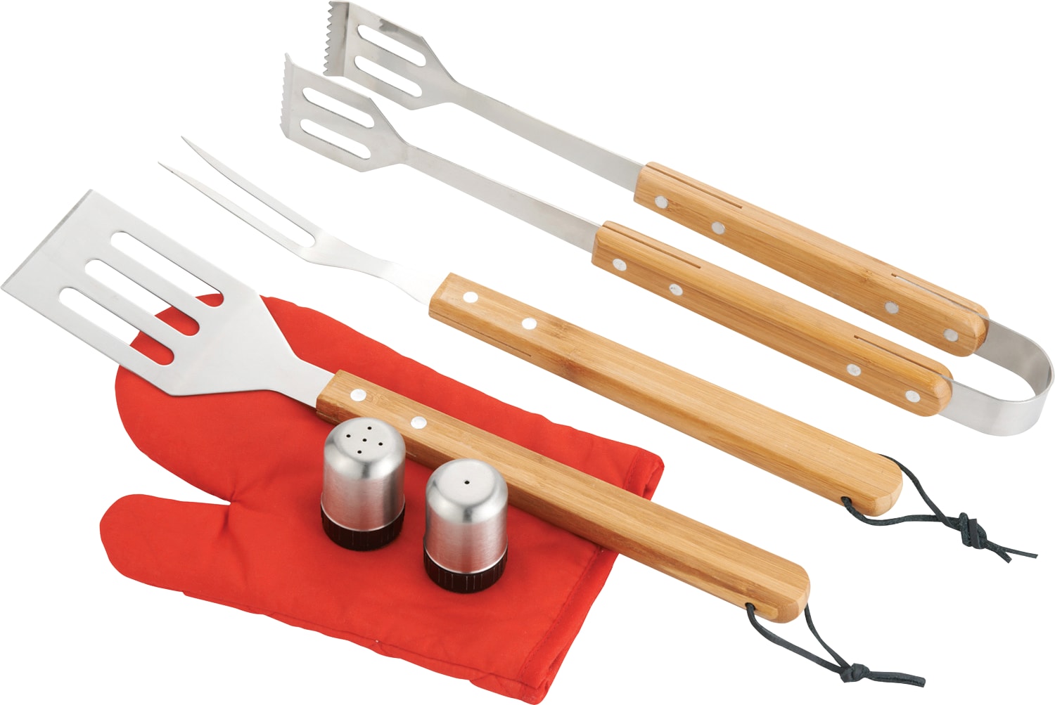 Picture of BBQ Now Apron and 7 piece BBQ Set