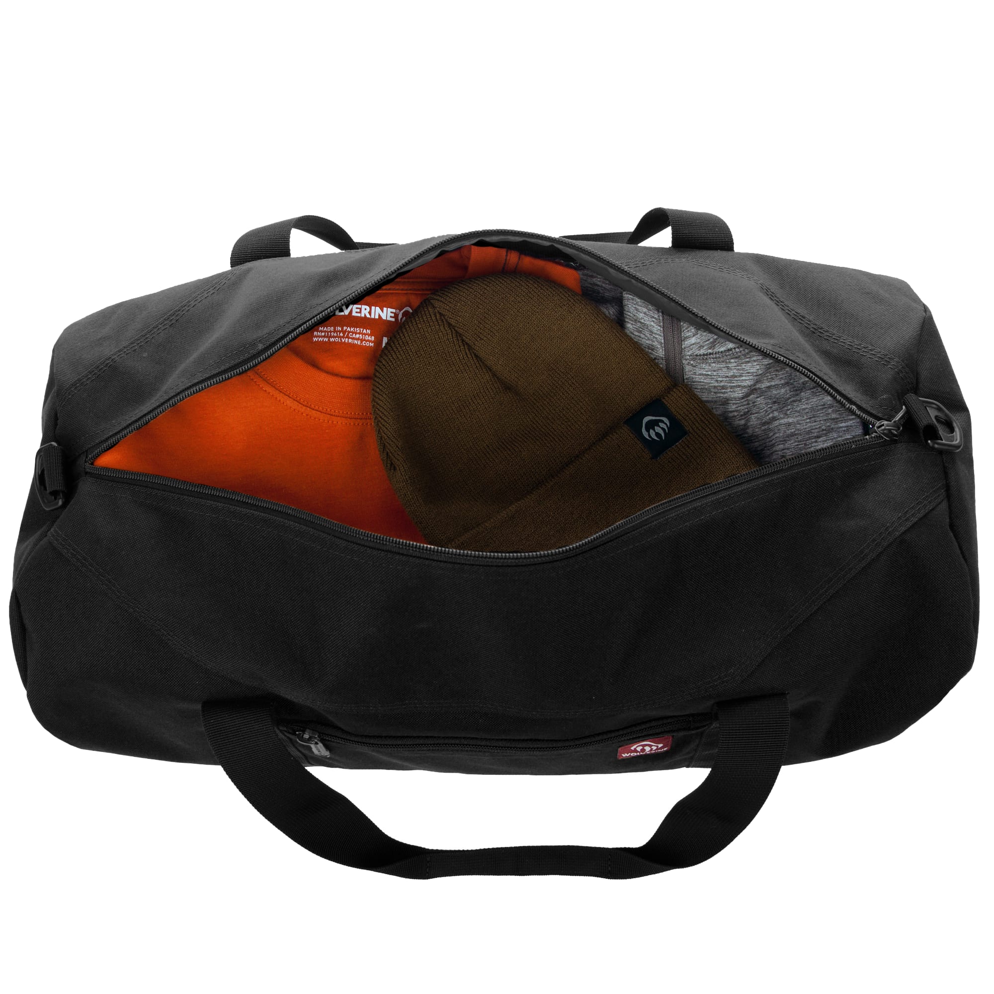 Picture of Wolverine 22'' Center Zip Canvas Duffle Bag