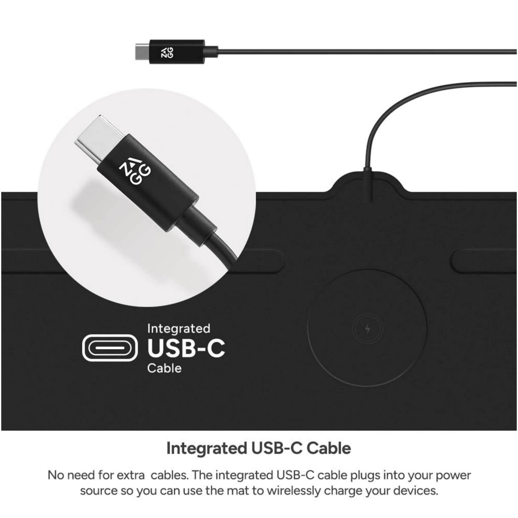 Picture of Zagg Desk Mat with Wireless Charging
