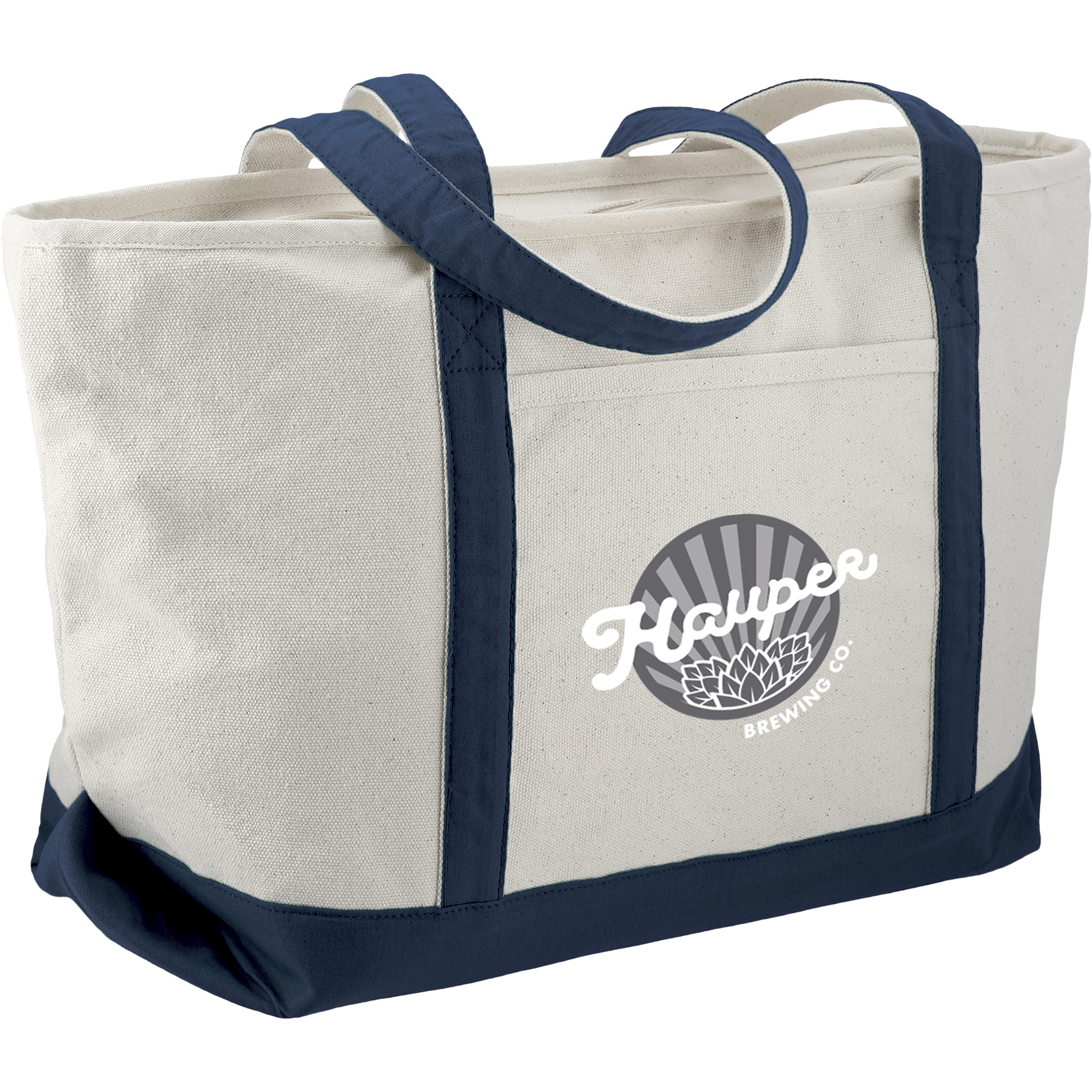 Picture of Baltic 18oz Cotton Canvas Zippered Boat Tote