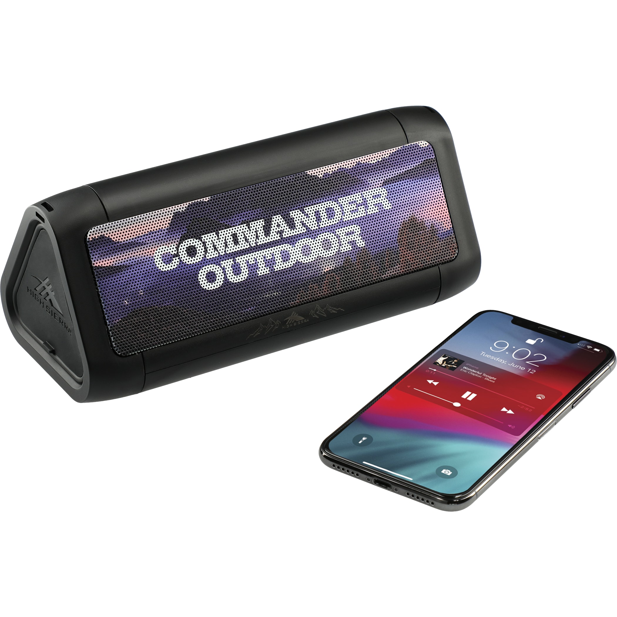 Picture of High Sierra IPX7 Waterproof Outdoor Bluetooth Speaker & Wireless PowerBank