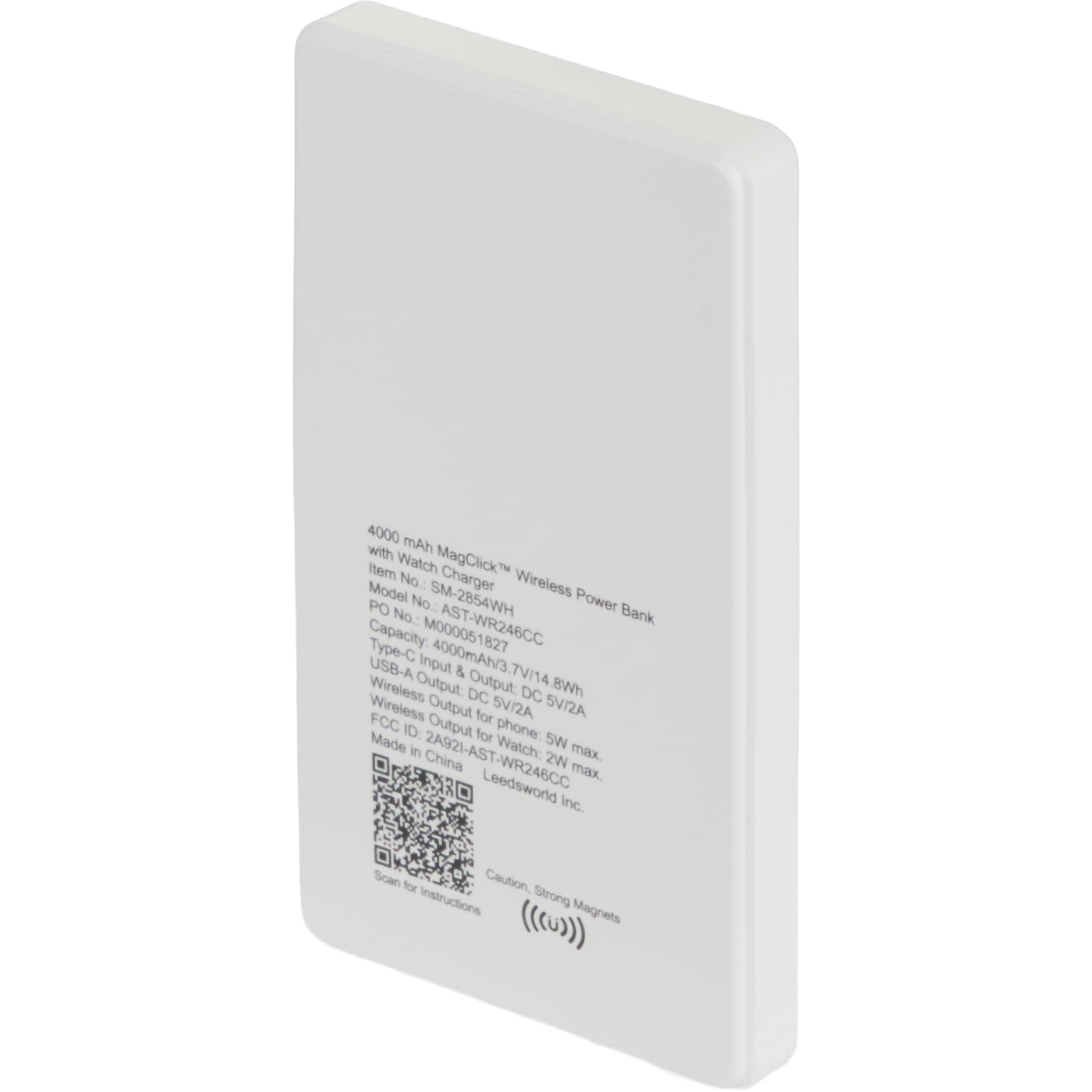 Picture of 4000mAh MagClick™ PowerBank with iWatch Charger