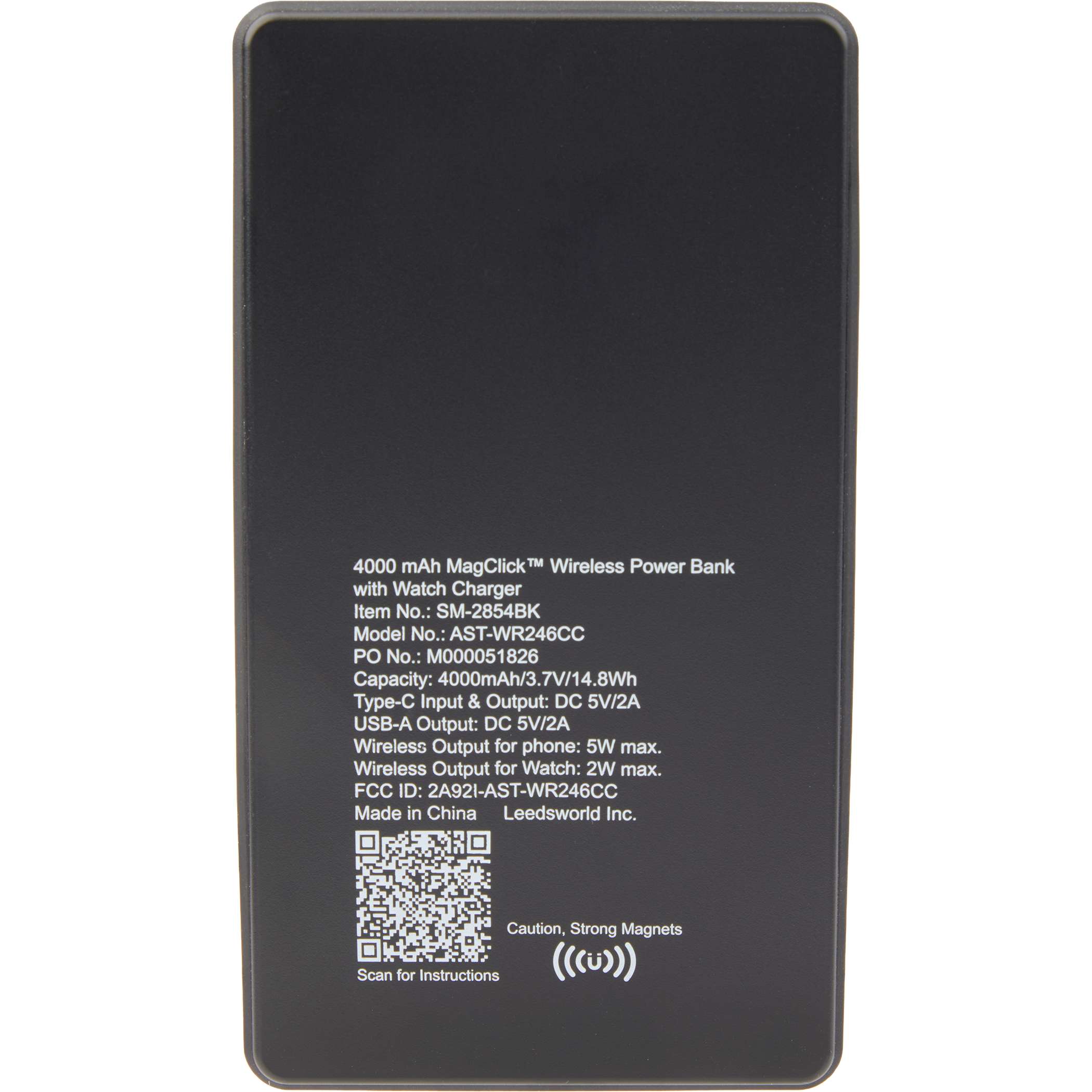Picture of 4000mAh MagClick™ PowerBank with iWatch Charger