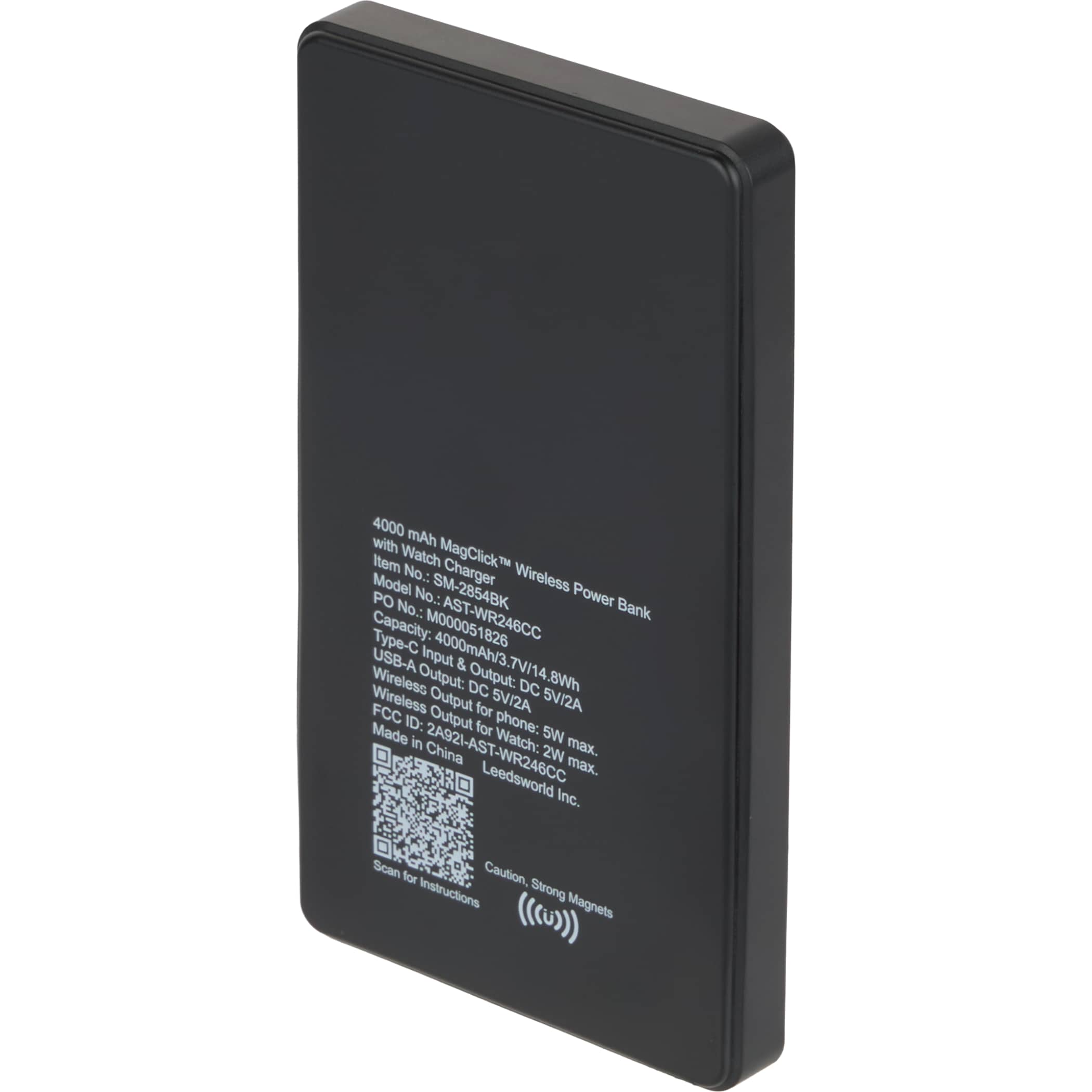 Picture of 4000mAh MagClick™ PowerBank with iWatch Charger
