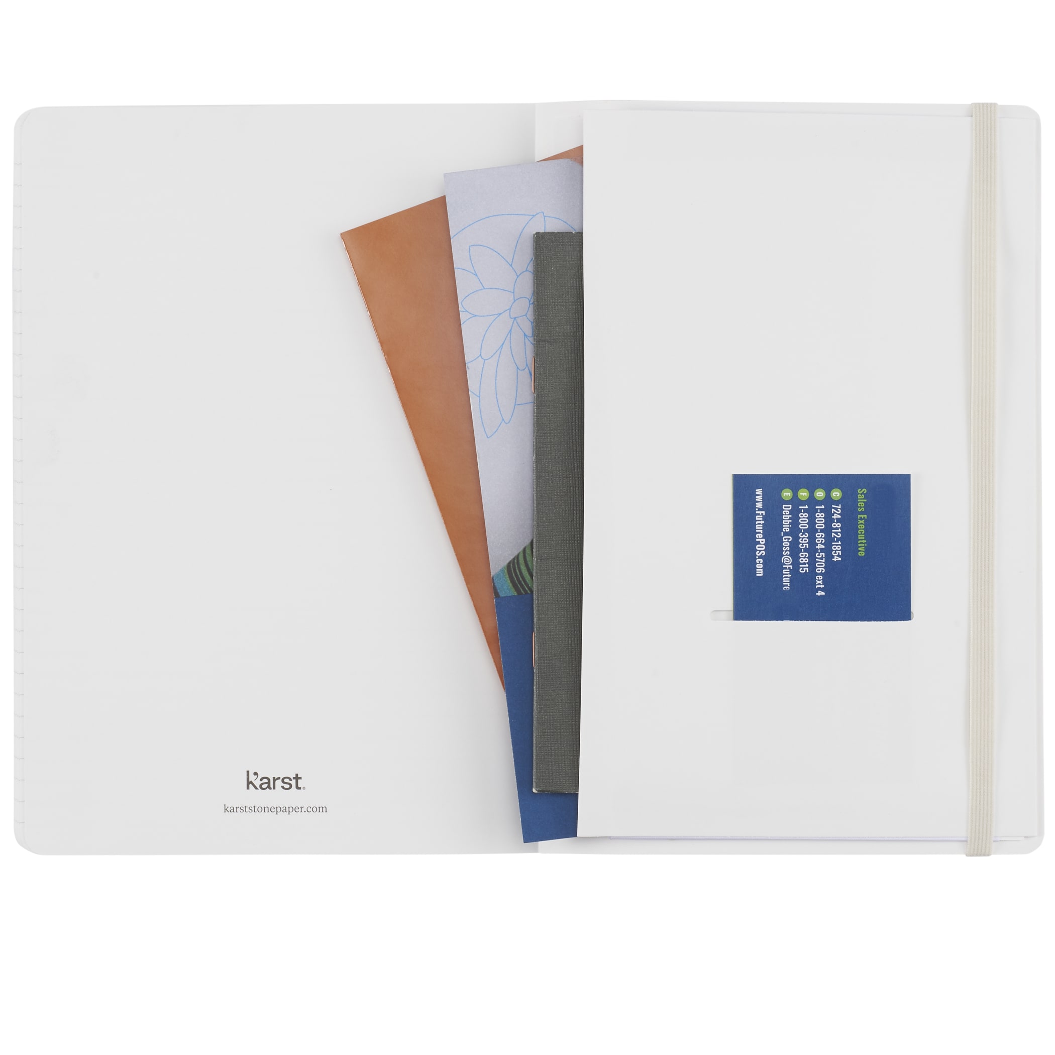 Picture of Karst 5.5'' x 8.5'' Stone Soft Bound Notebook