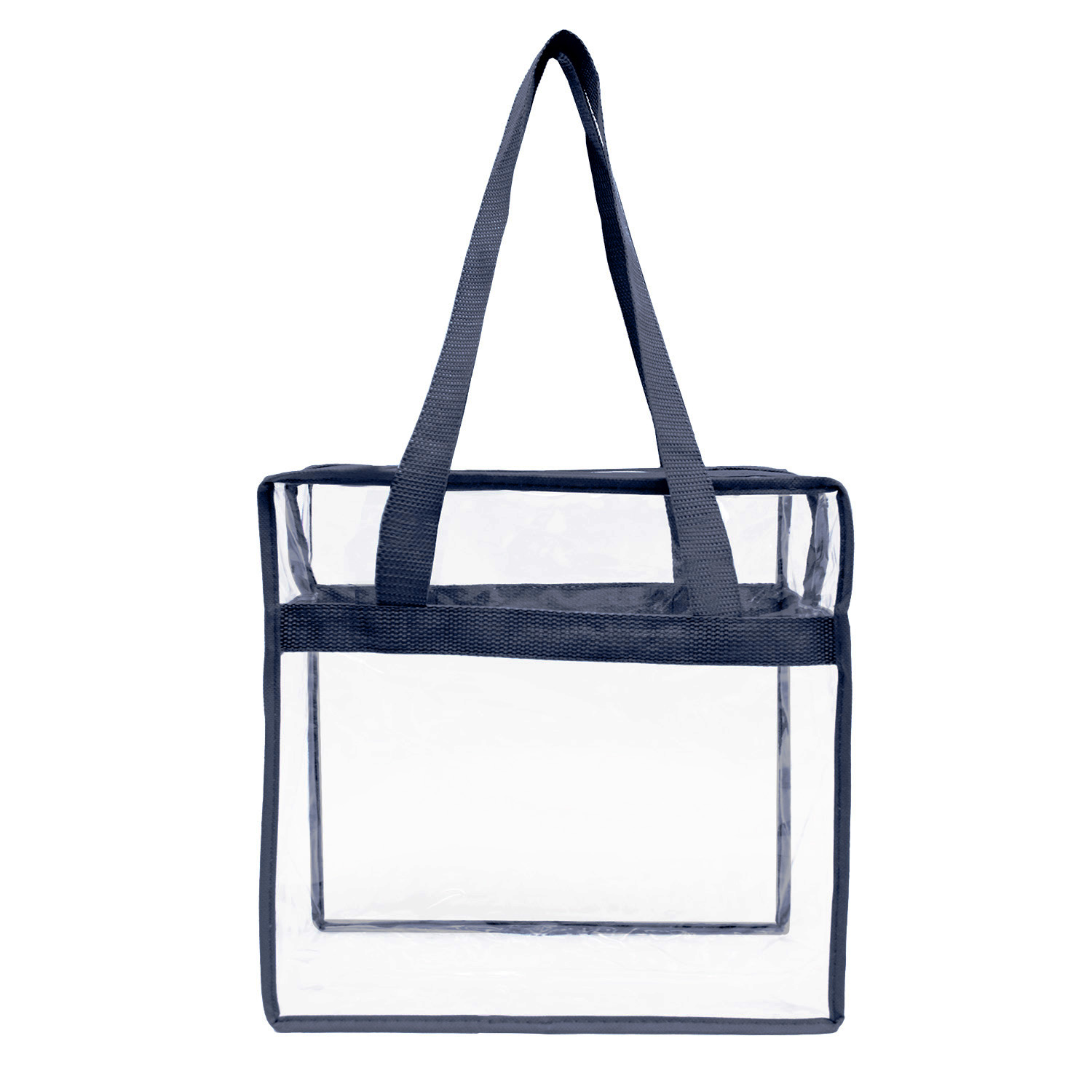 Picture of Clear Stadium Security Zipper Tote