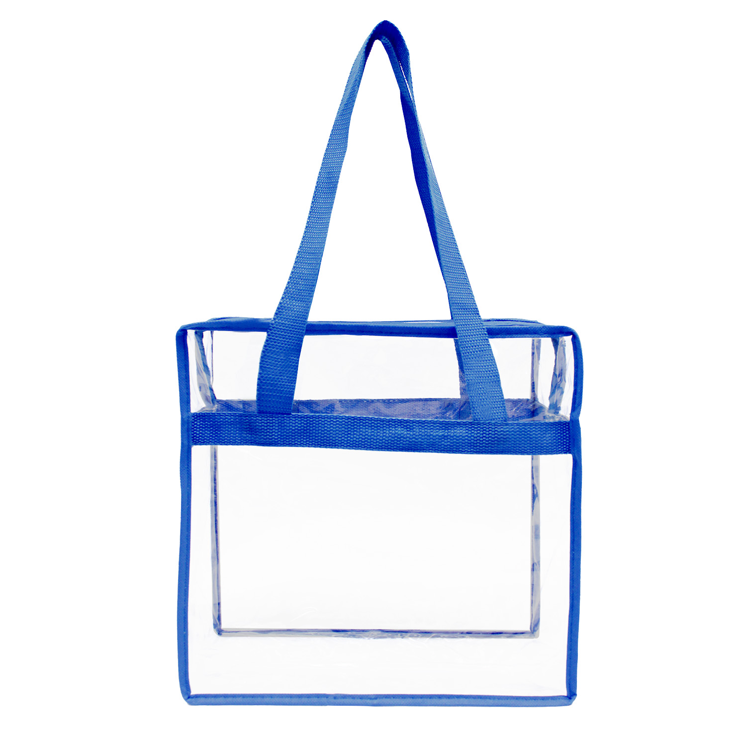 Picture of Clear Stadium Security Zipper Tote