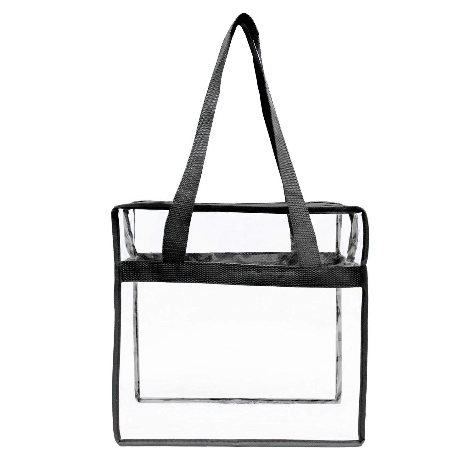 Picture of Clear Stadium Security Zipper Tote