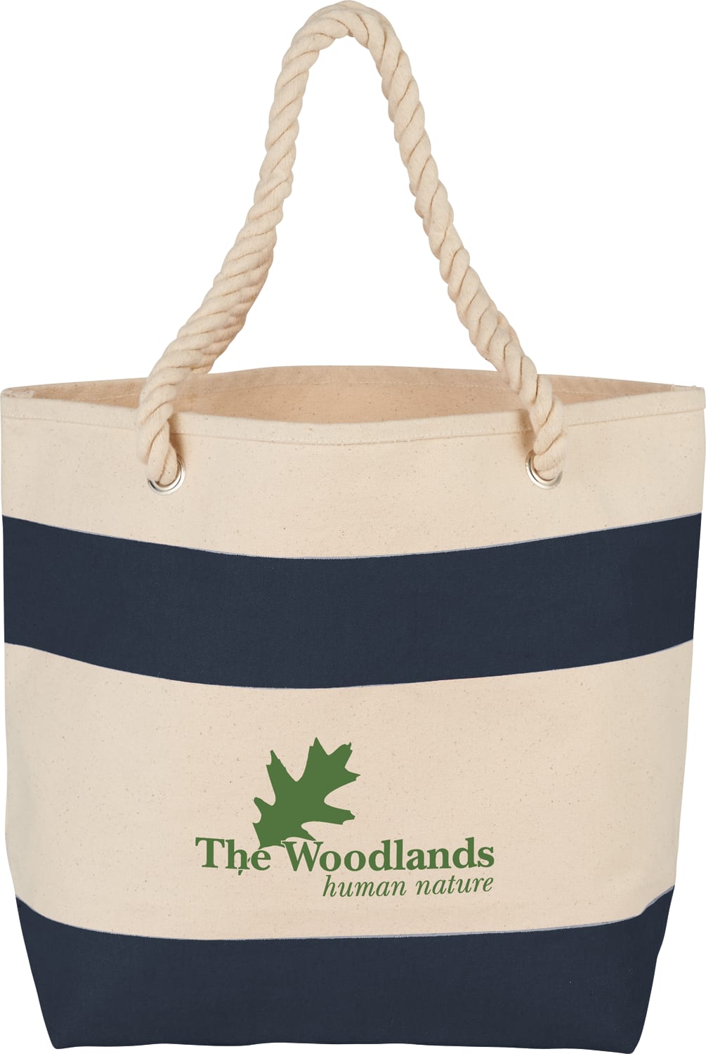 Picture of Rope Handle 16oz Cotton Canvas Tote