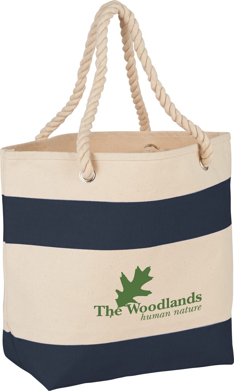 Picture of Rope Handle 16oz Cotton Canvas Tote