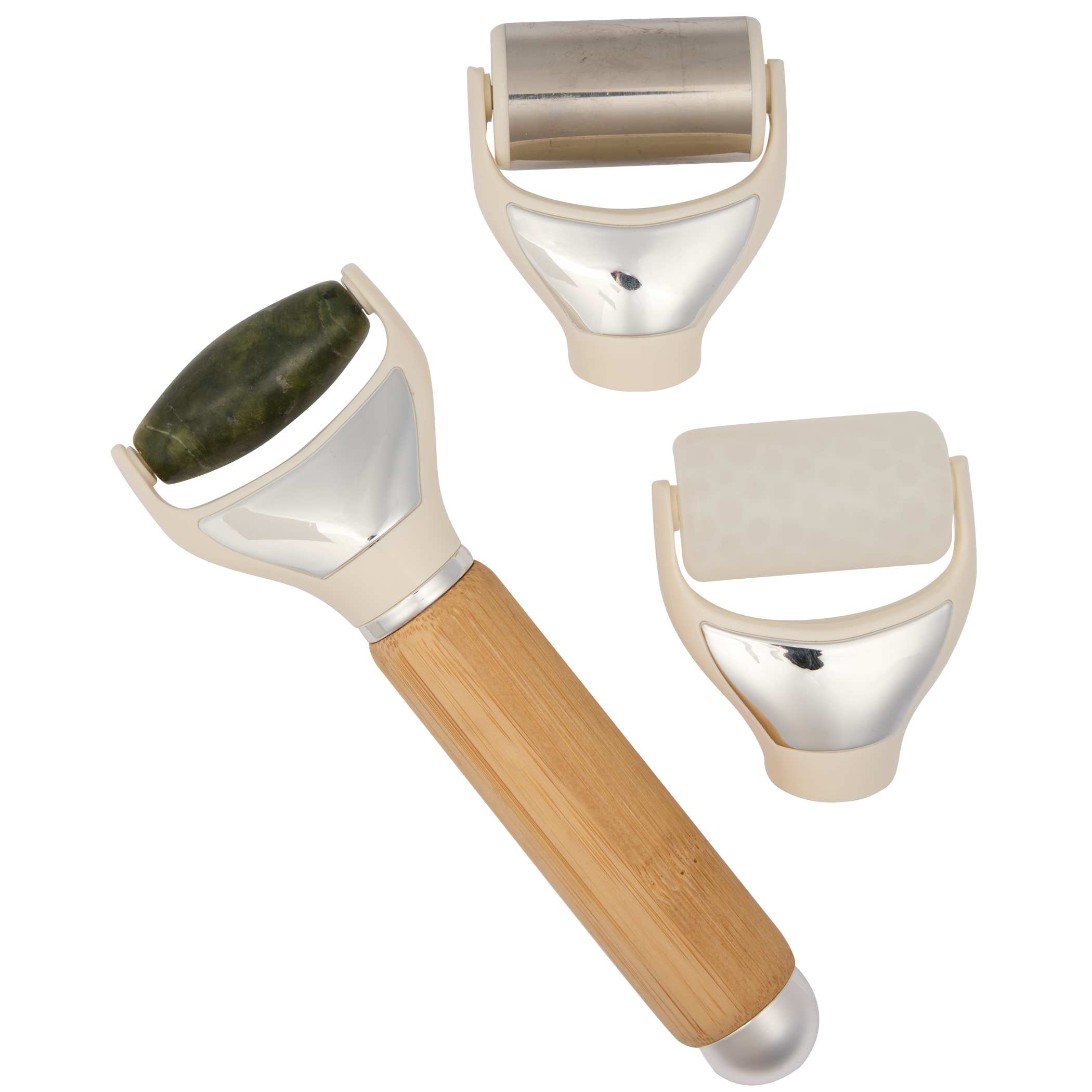 Picture of Wellable™ FSC®-Certified 3-in-1 Face and Body Roller Set