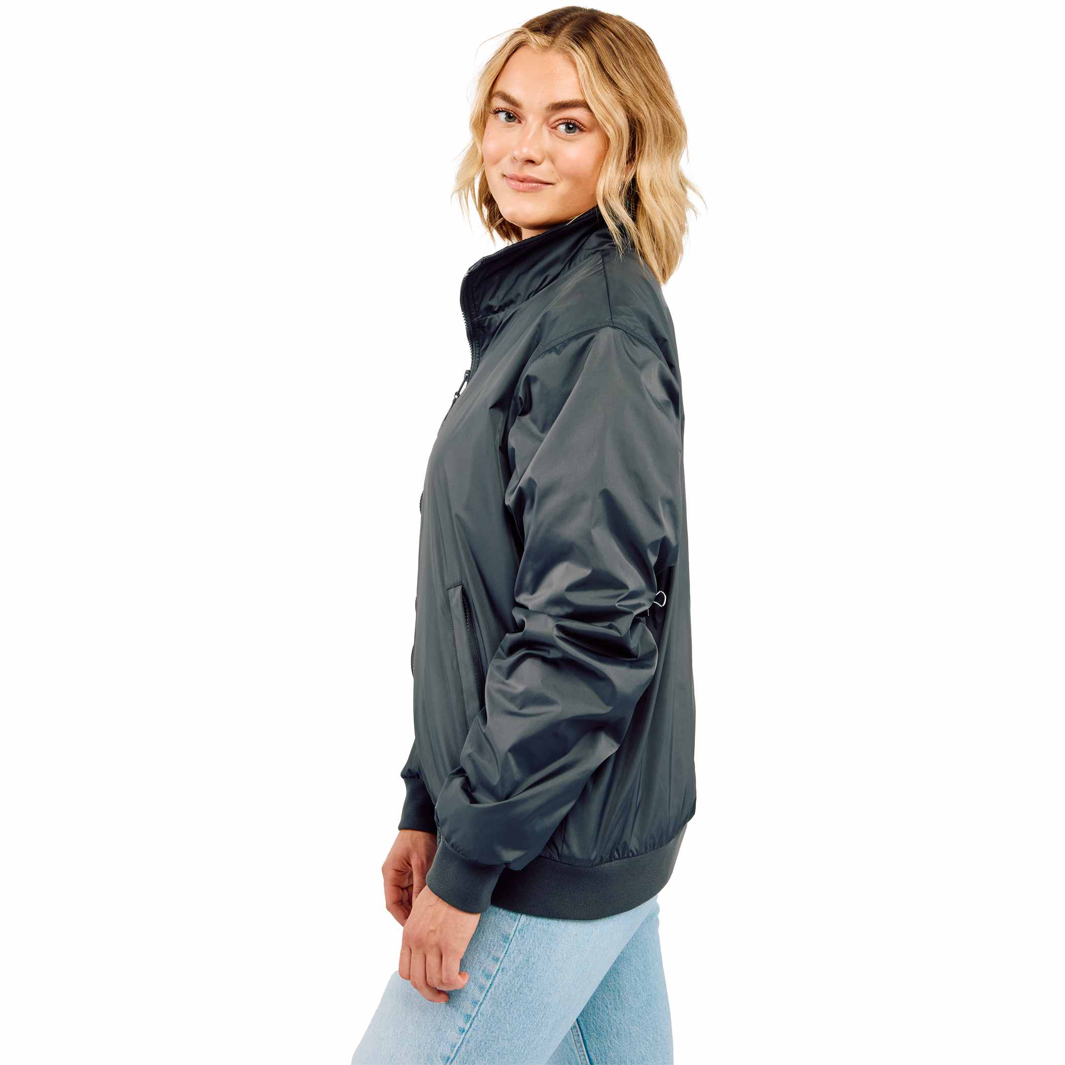 Picture of Gender Neutral BELFORD Eco Fleece Lined Full Zip Bomber Jacket