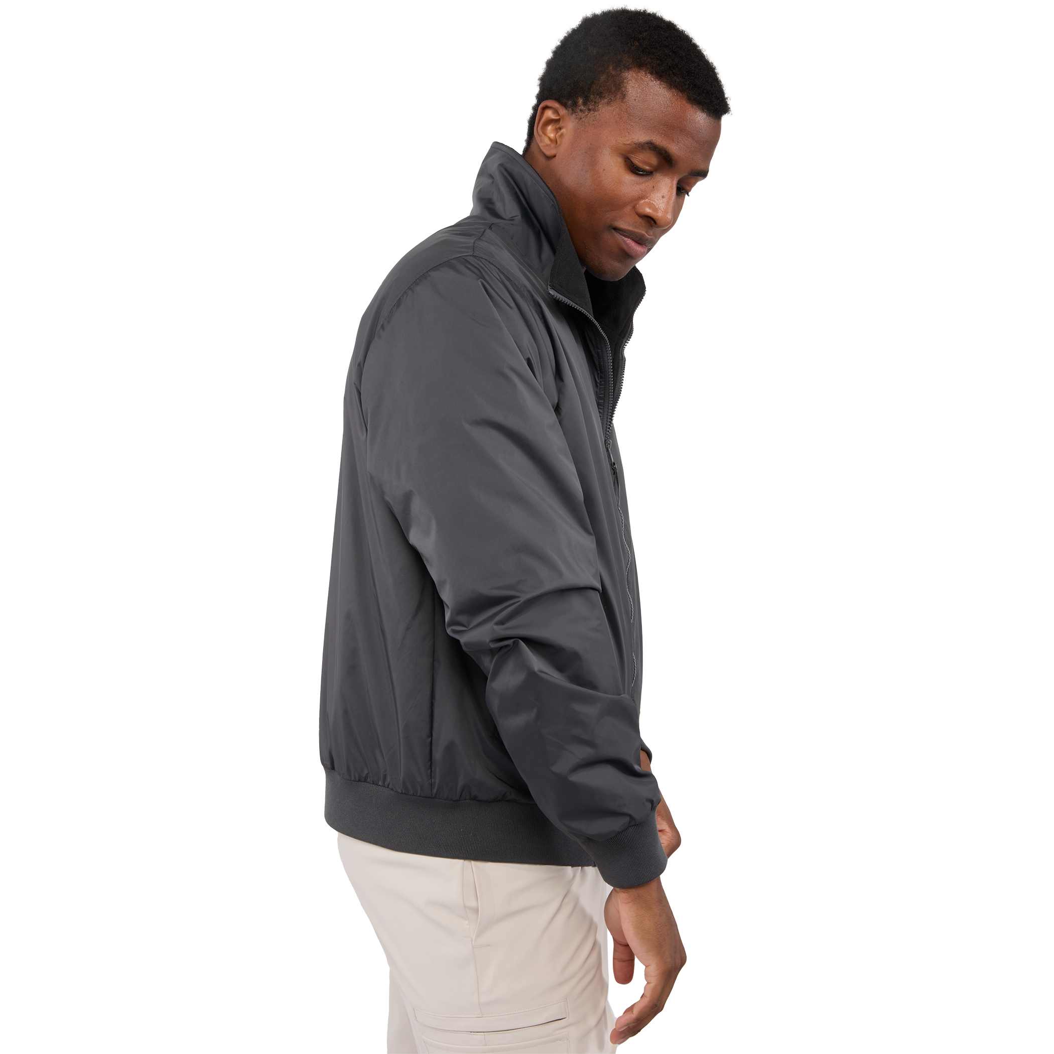 Picture of Gender Neutral BELFORD Eco Fleece Lined Full Zip Bomber Jacket