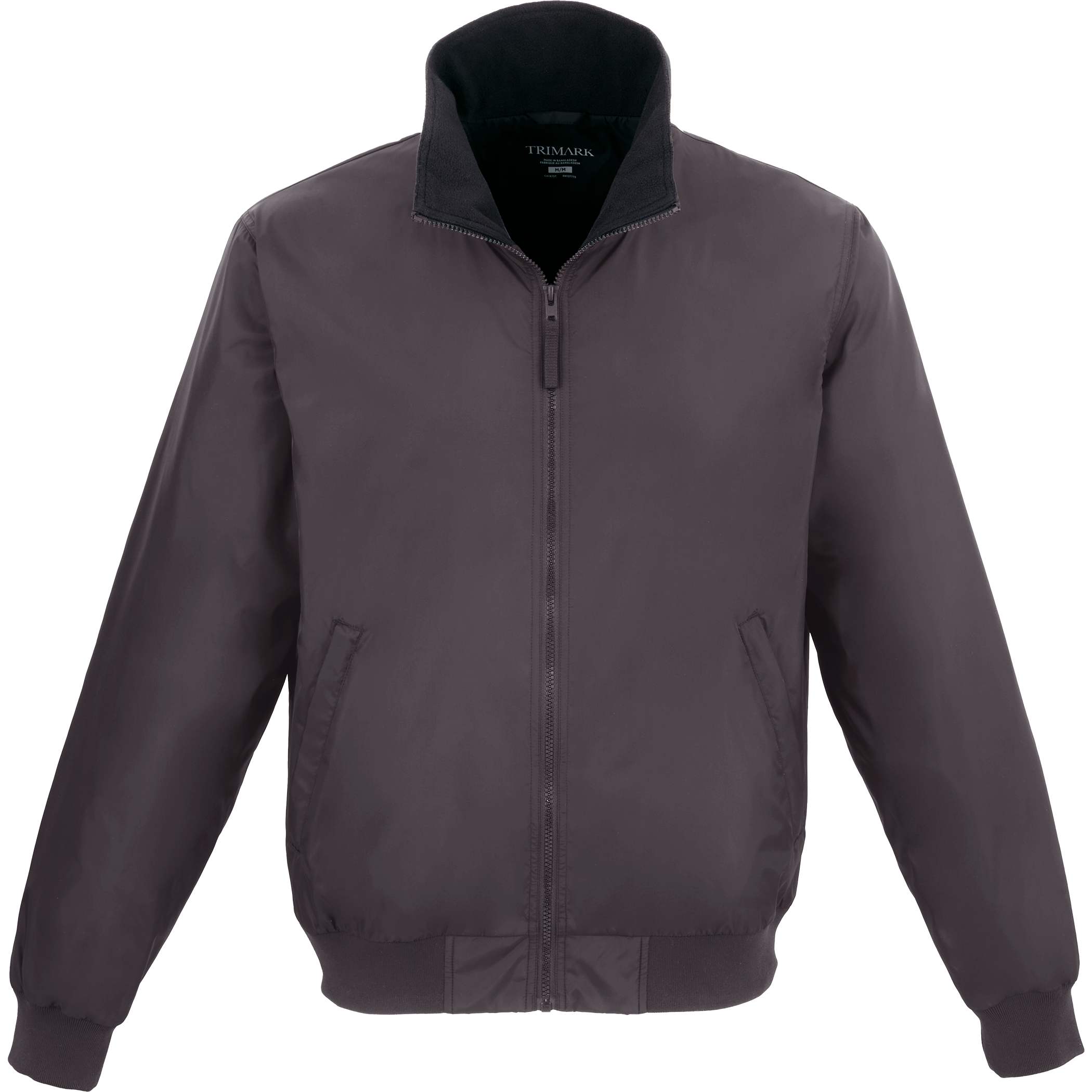 Picture of Gender Neutral BELFORD Eco Fleece Lined Full Zip Bomber Jacket