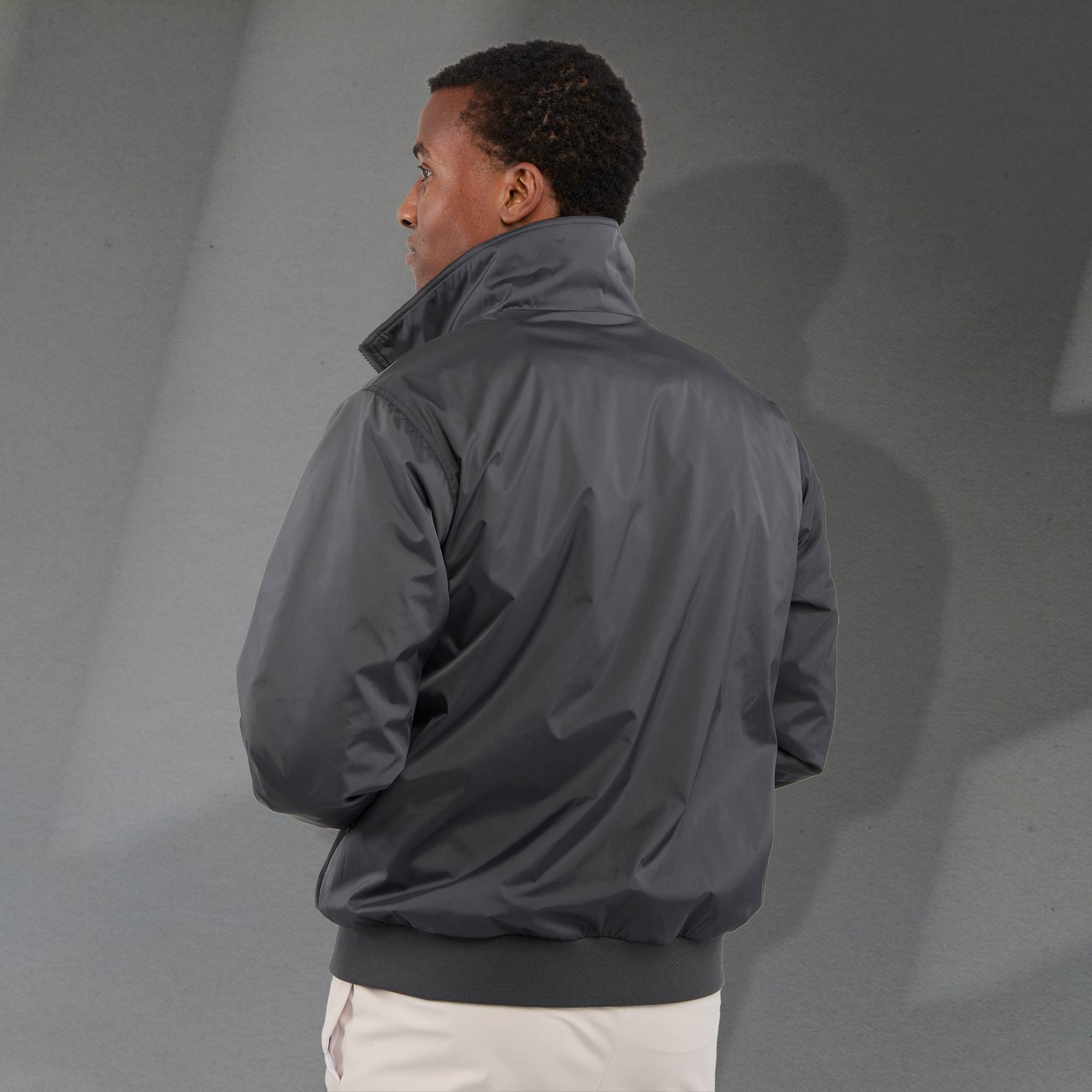 Picture of Gender Neutral BELFORD Eco Fleece Lined Full Zip Bomber Jacket