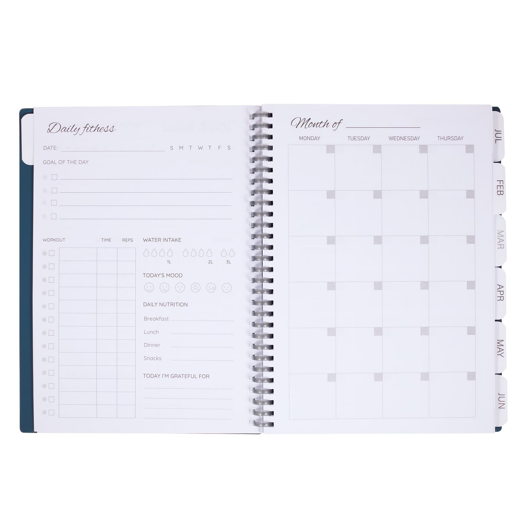 Picture of Wellable™ Plan Well Undated Planner Journal