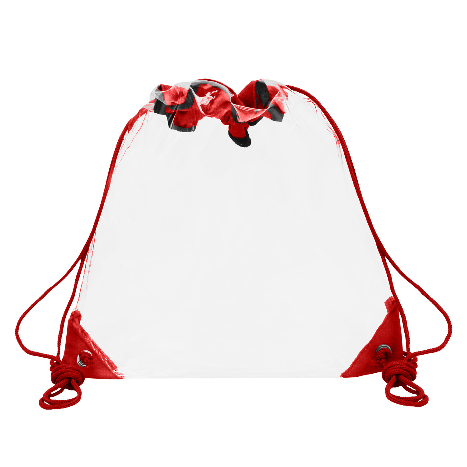 Picture of Clear Drawstring Backpack