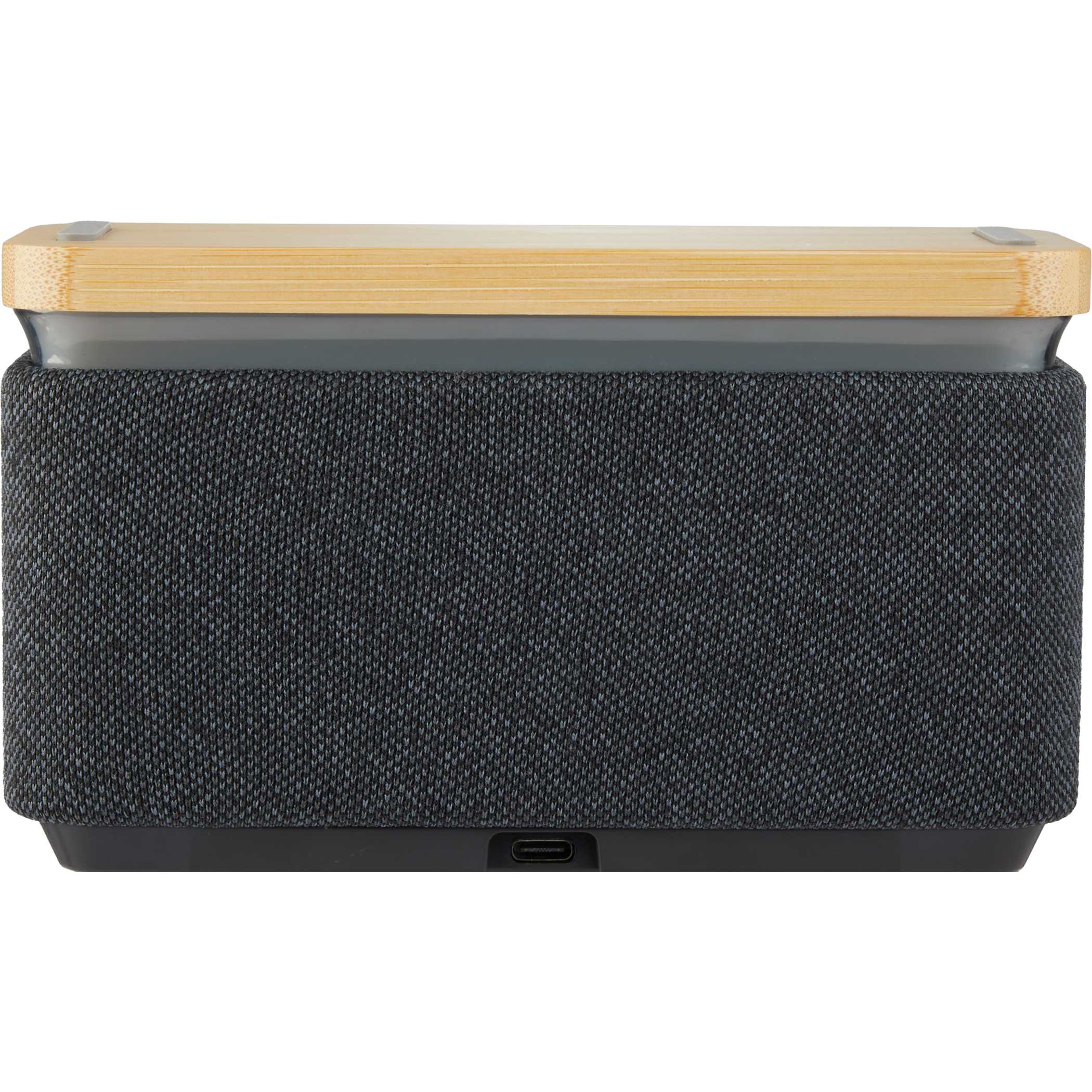 Picture of Boost Fabric and Bamboo Wireless Charging Speaker