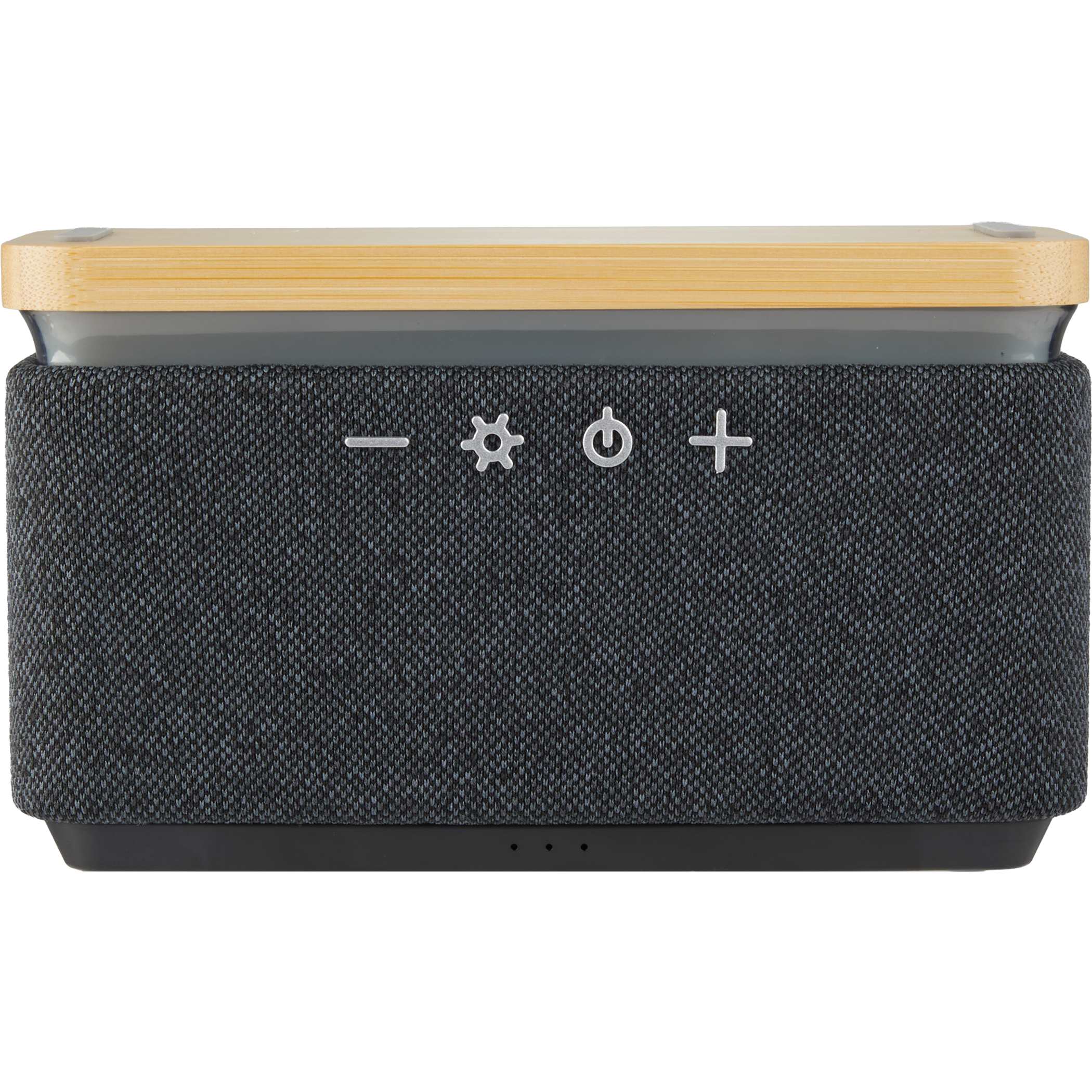 Picture of Boost Fabric and Bamboo Wireless Charging Speaker