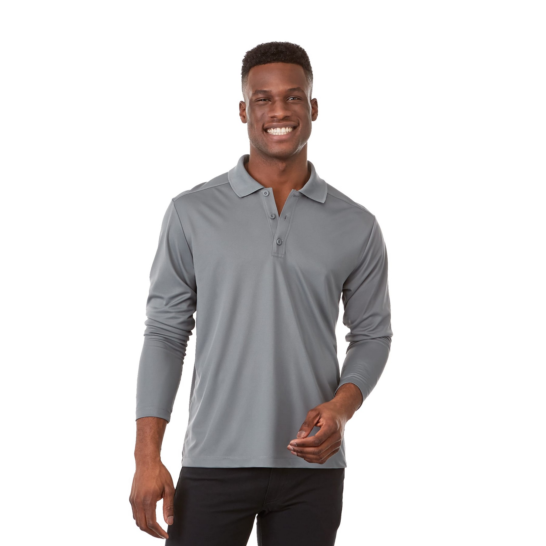Picture of Men's MORI Long Sleeve Performance Polo