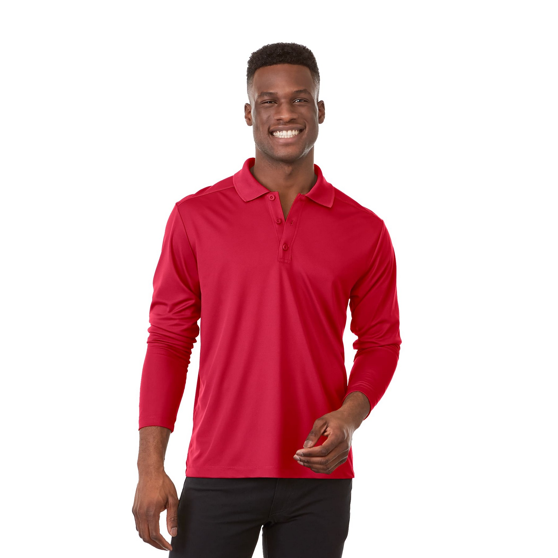 Picture of Men's MORI Long Sleeve Performance Polo