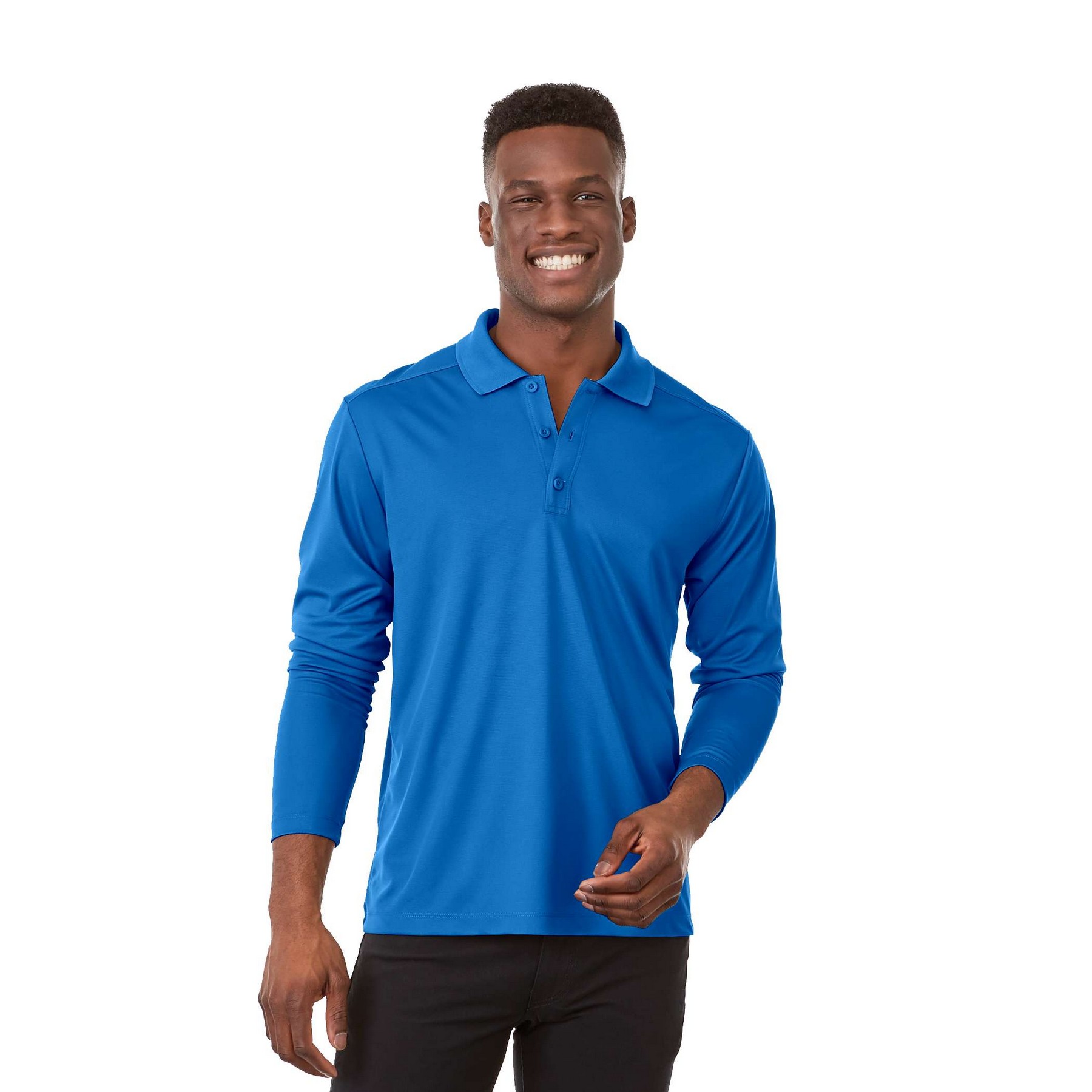 Picture of Men's MORI Long Sleeve Performance Polo