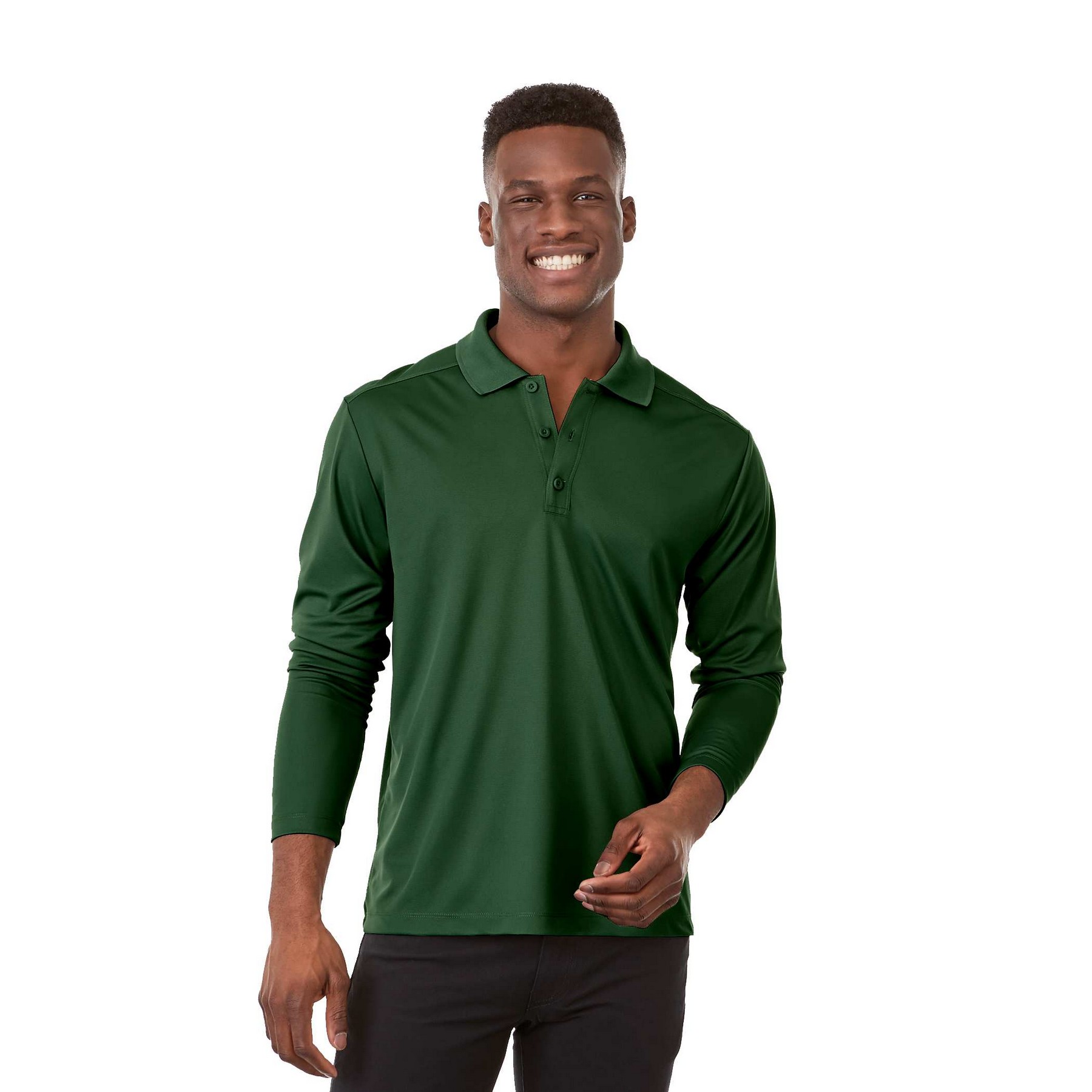 Picture of Men's MORI Long Sleeve Performance Polo