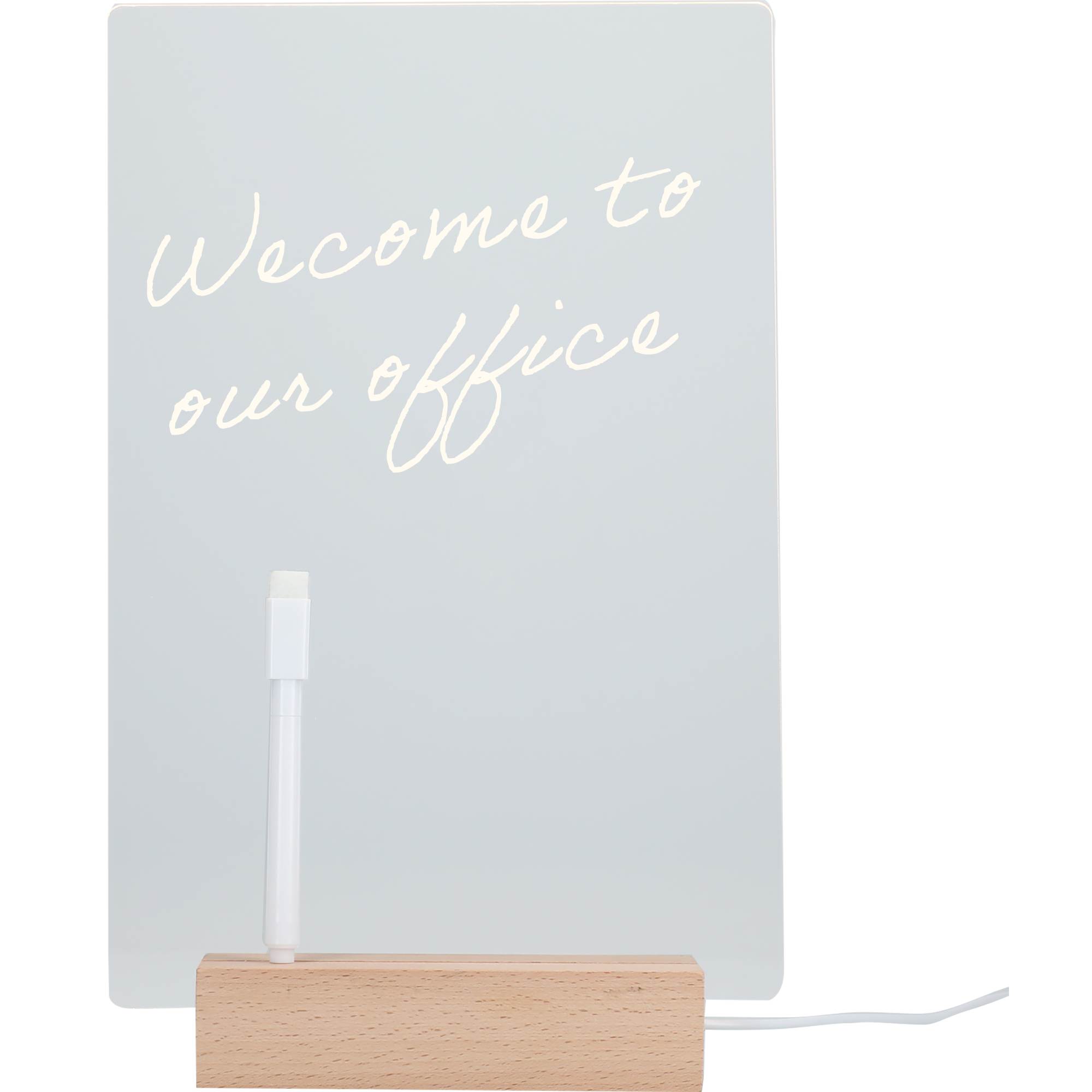 Picture of Note Brite Light-Up Acrylic Dry Erase Board