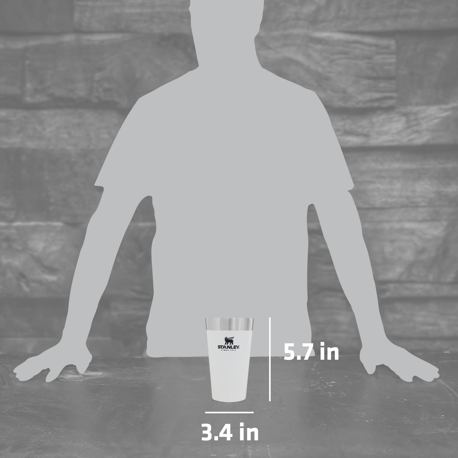 Picture of Stanley Stay-Chill Stacking Pint 16oz