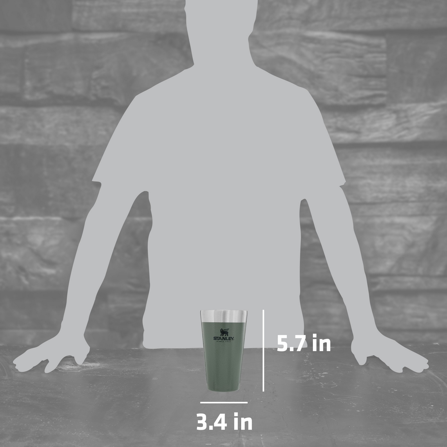 Picture of Stanley Stay-Chill Stacking Pint 16oz