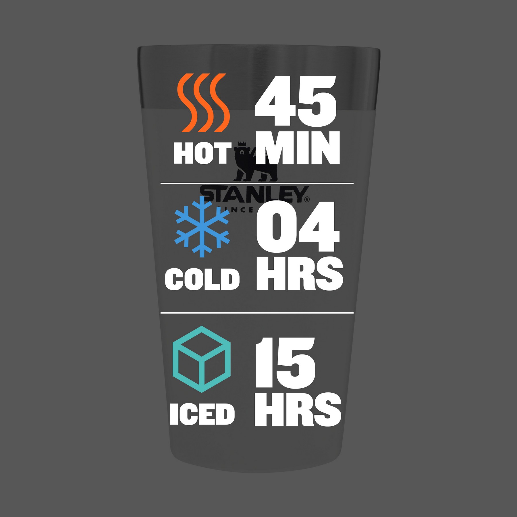Picture of Stanley Stay-Chill Stacking Pint 16oz