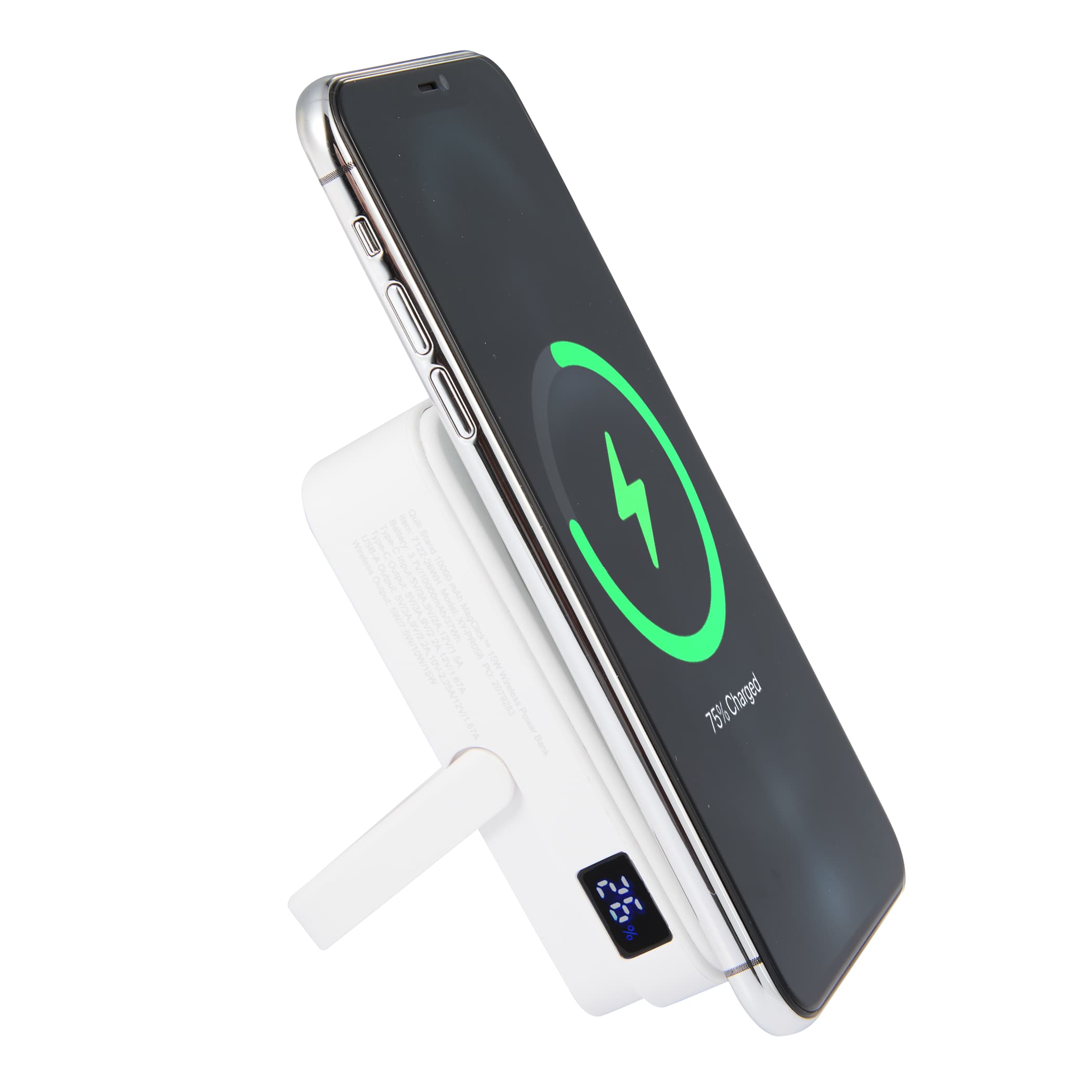 Picture of Quik Stand 10,000 mAh MagClick™ Wireless Power Bank