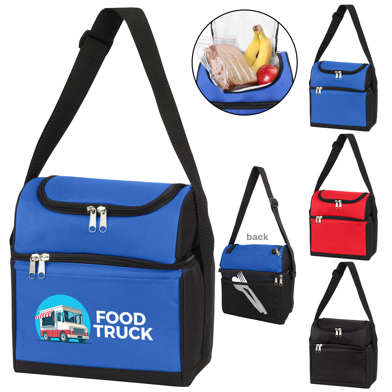 Picture of Double Compartment Cooler Bag