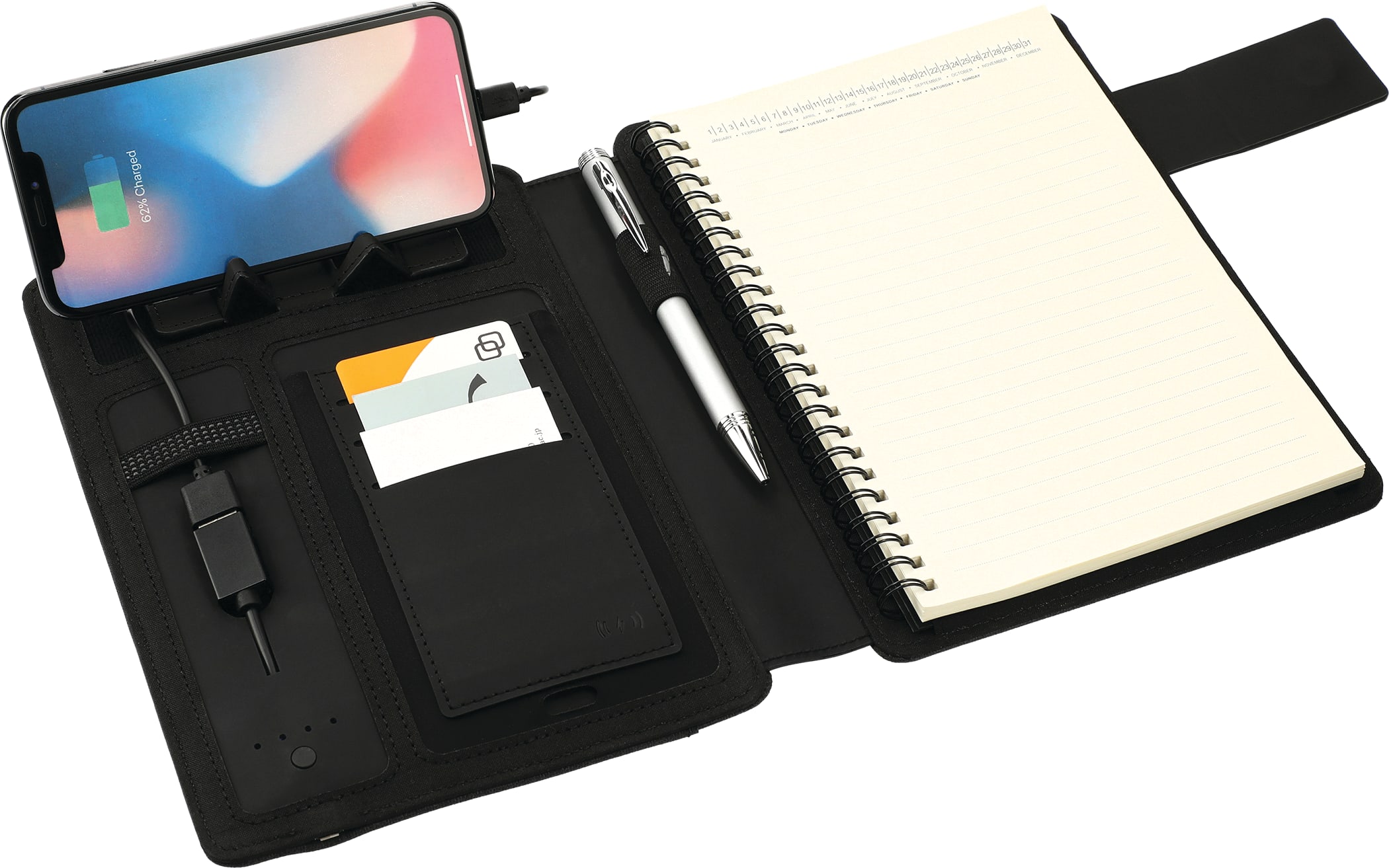 Picture of FSC® Mix Titus 5000 mAh Wireless Charging Journal
