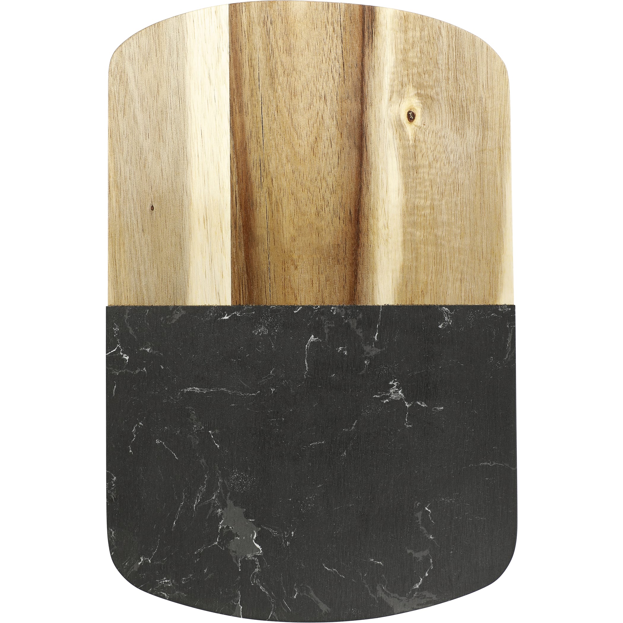 Picture of Black Marble Cheese Board Set with Knives