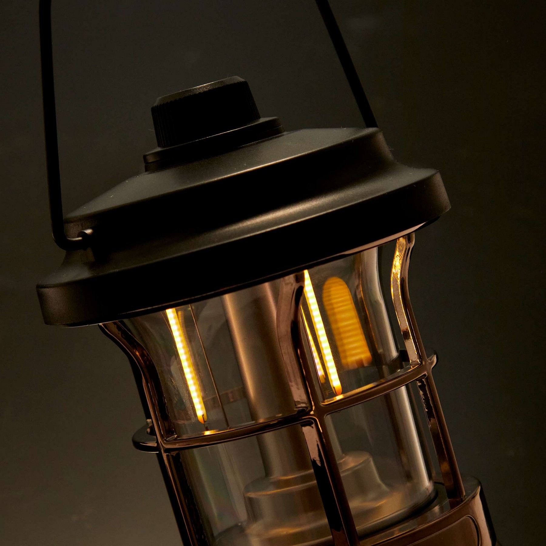 Picture of Rechargeable Camping Lantern with String Lights