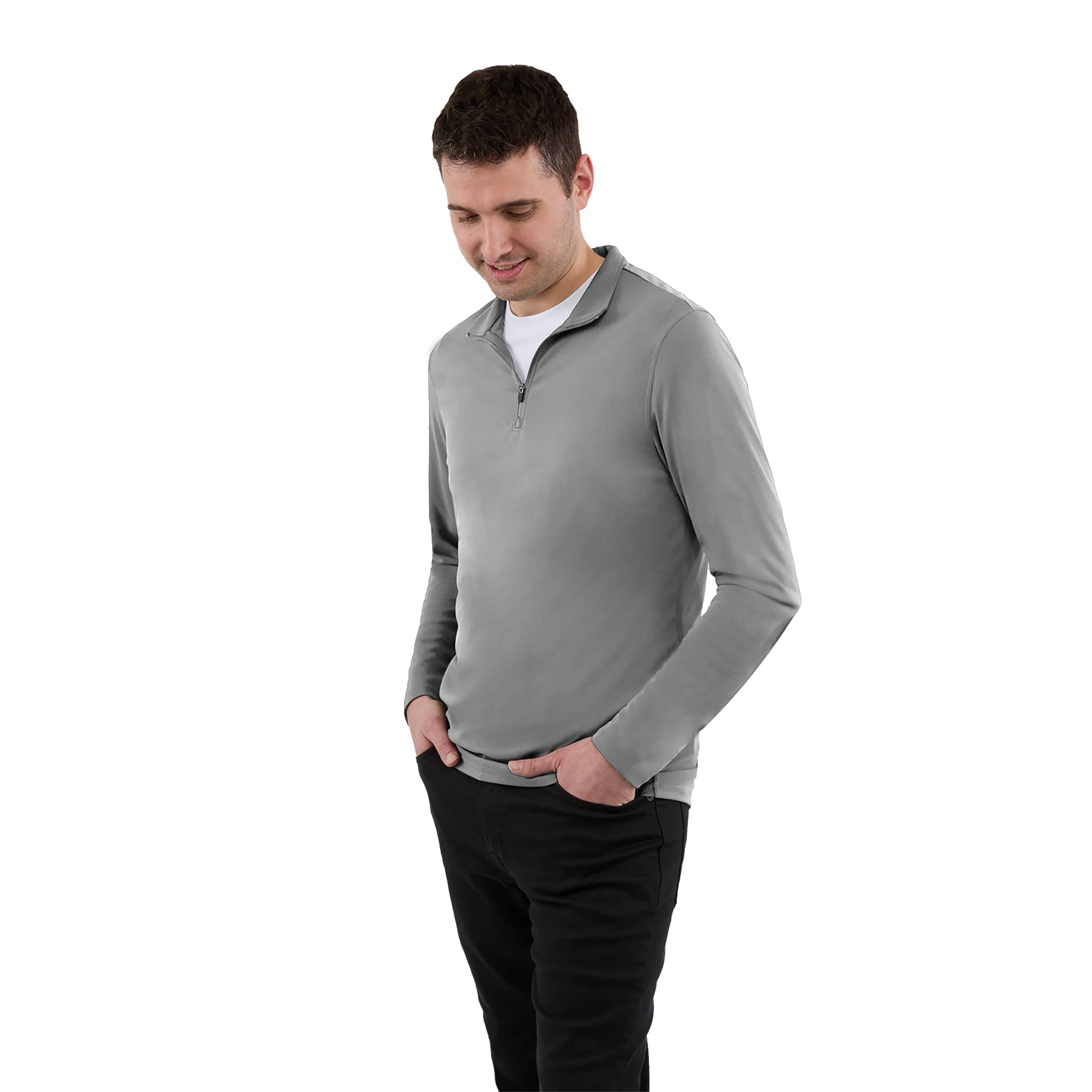 Picture of DARA Men's Recycled Tech Quarter Zip
